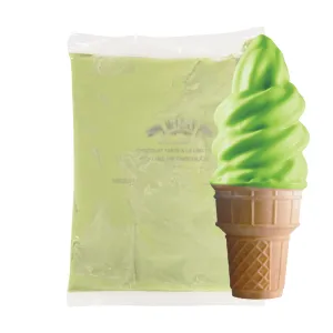 Key Lime Pie Chocolate Cone Dip Coating (Case = 5 x 1L Bags) by McLean Canada