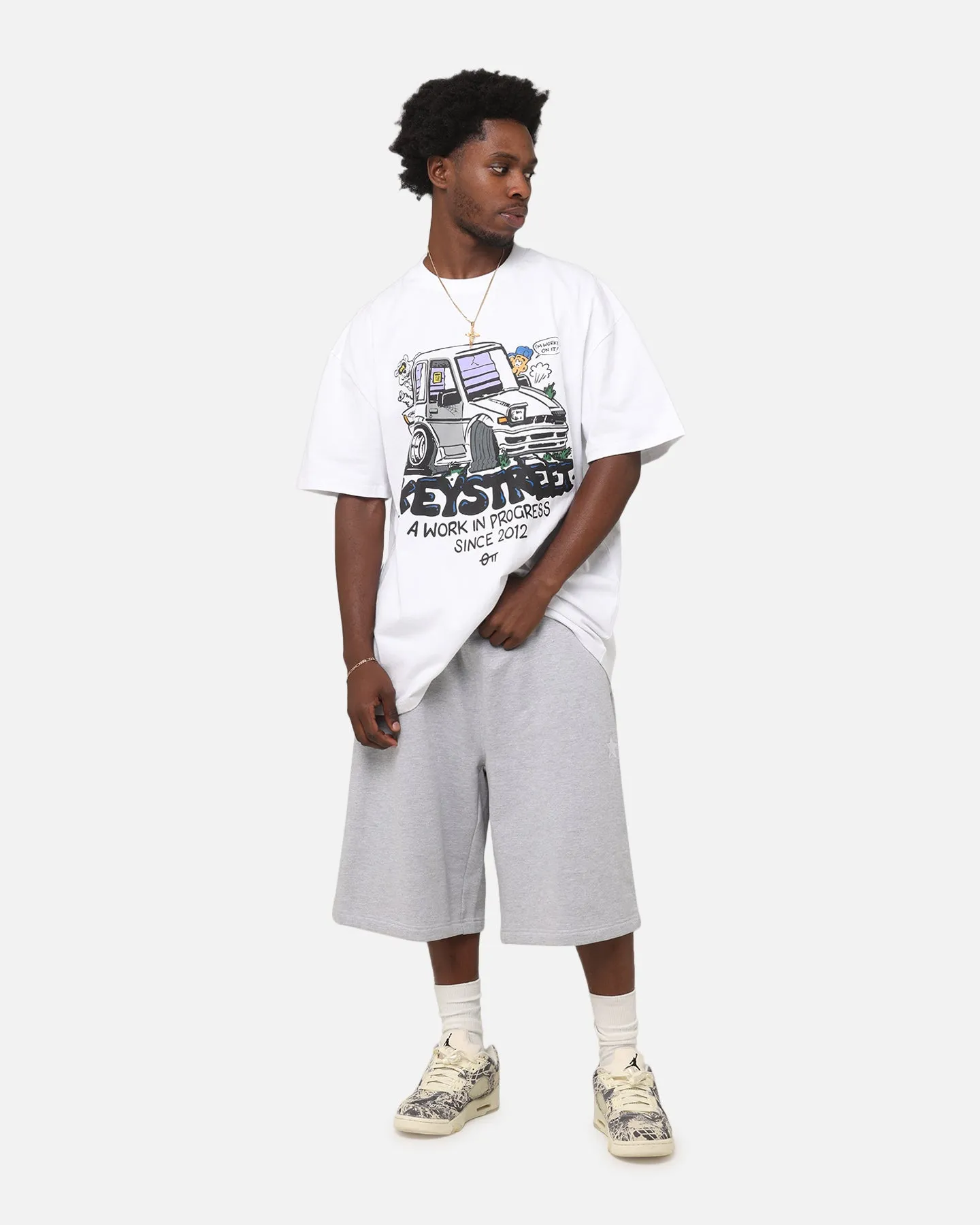 Key Street X FRKO Wip T-Shirt White