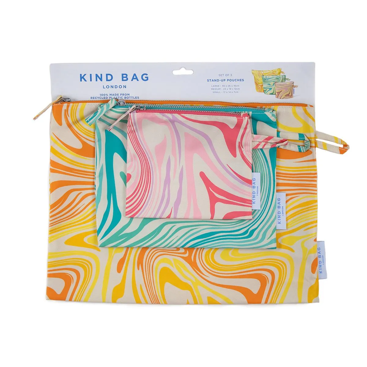 KIND BAG Pouches - Marble