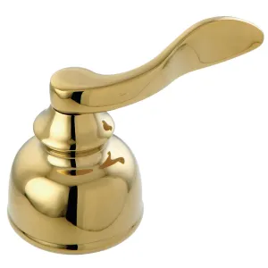 Kingston Brass KCH8362NFLC Zinc Alloy Lever Handle (Cold Side), Polished Brass