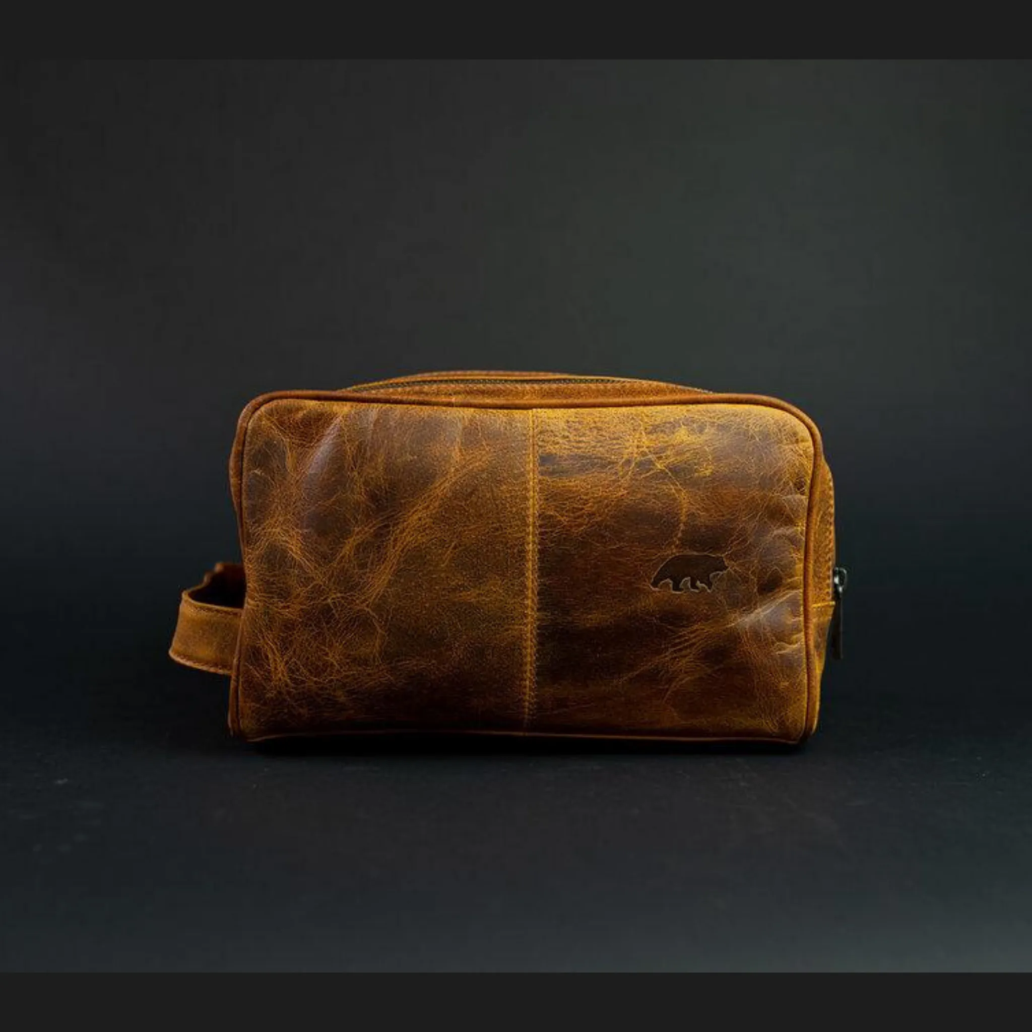 Kodiak Buffalo Leather Dopp