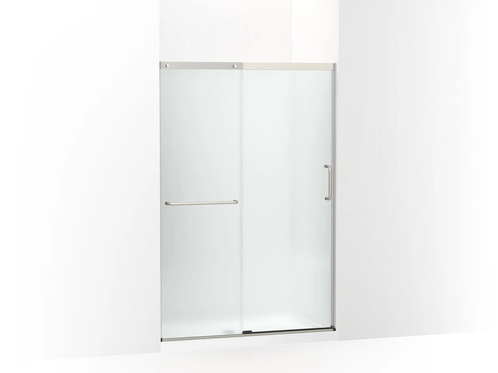 KOHLER K-707606-6D3 Elate Sliding shower door, 70-1/2" H x 44-1/4 - 47-5/8" W, with 1/4" thick Frosted glass