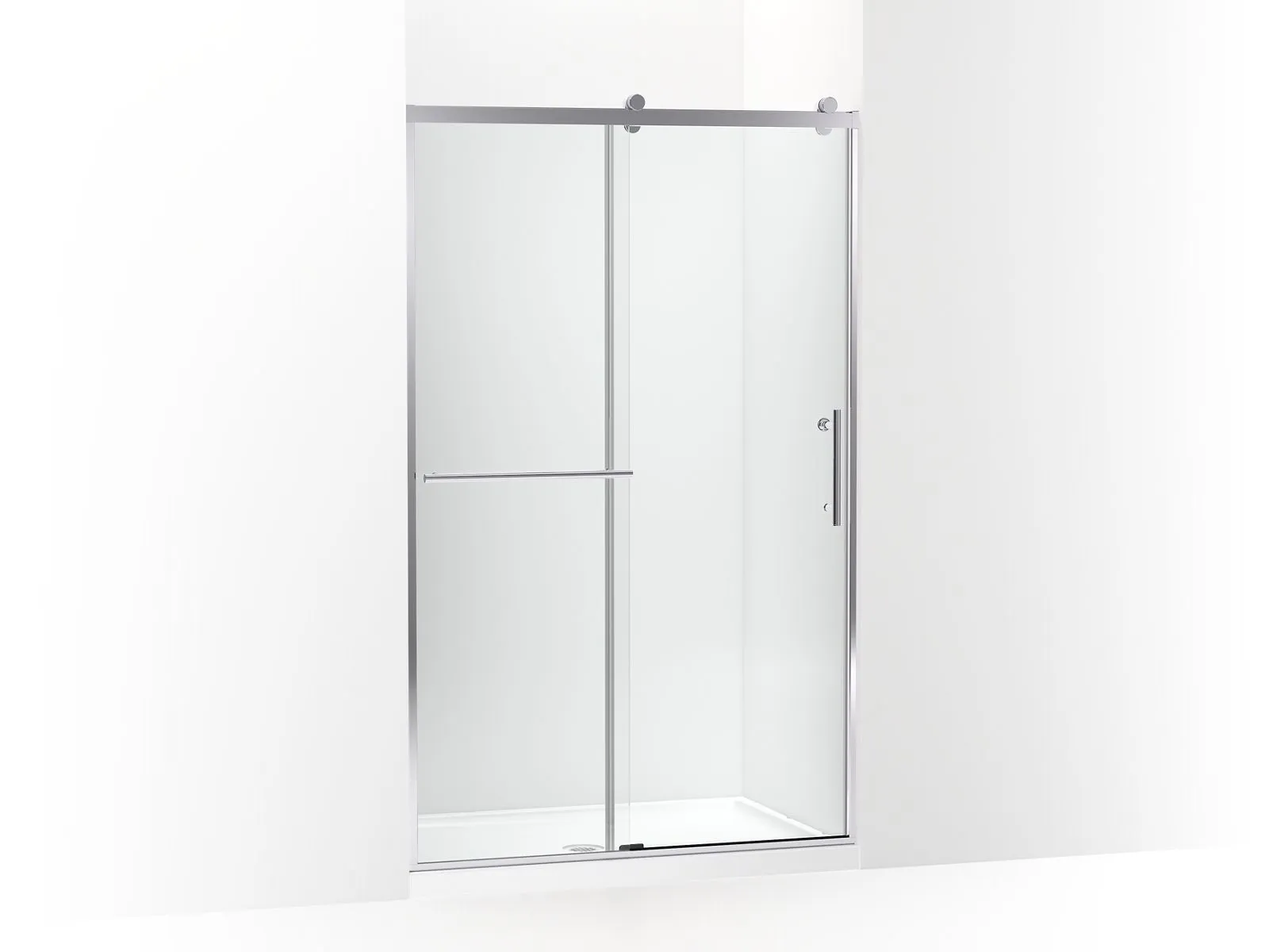 KOHLER K-709082-10L Rely 77" H sliding shower door with 3/8"-thick glass