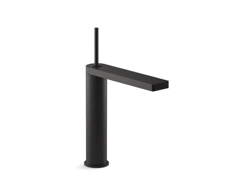 KOHLER K-73053-4 Composed Tall Single-handle bathroom sink faucet with joystick handle