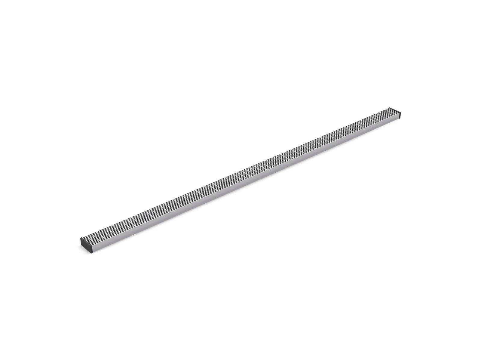 KOHLER K-80655 2-1/2" x 60" linear drain grate with lattice pattern