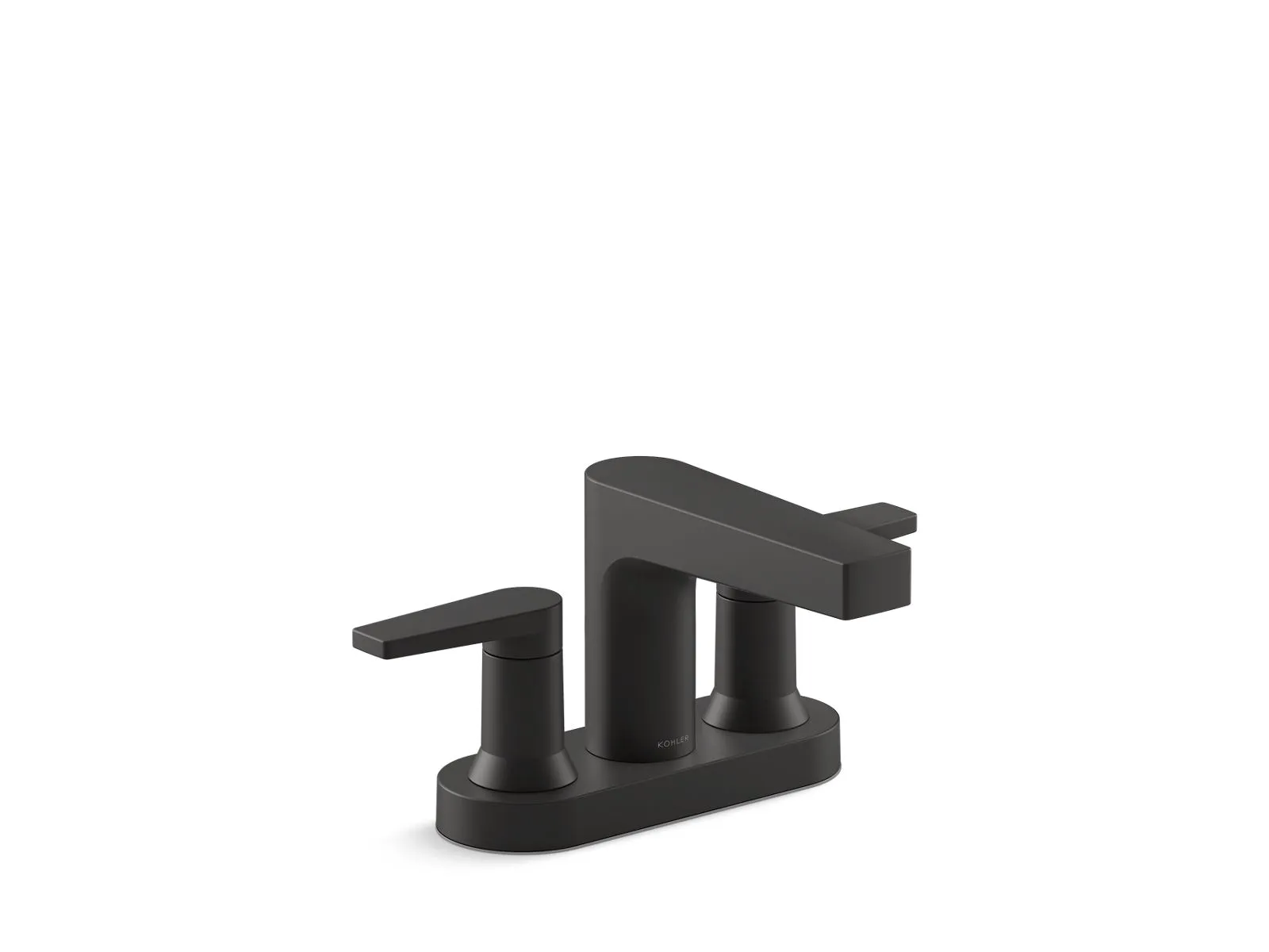 KOHLER K-97031-4 Taut Centerset bathroom sink faucet, 1.2 gpm