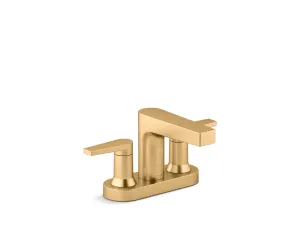 KOHLER K-97031-4 Taut Centerset bathroom sink faucet, 1.2 gpm