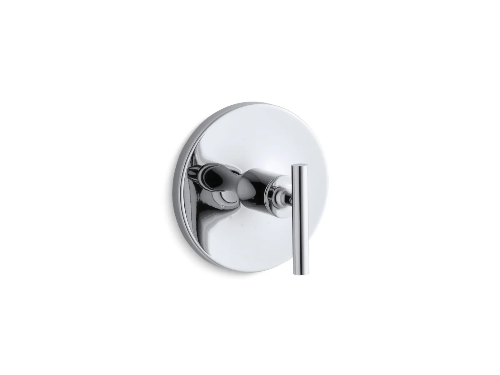 KOHLER K-T14488-4 Purist MasterShower temperature control valve trim with lever handle