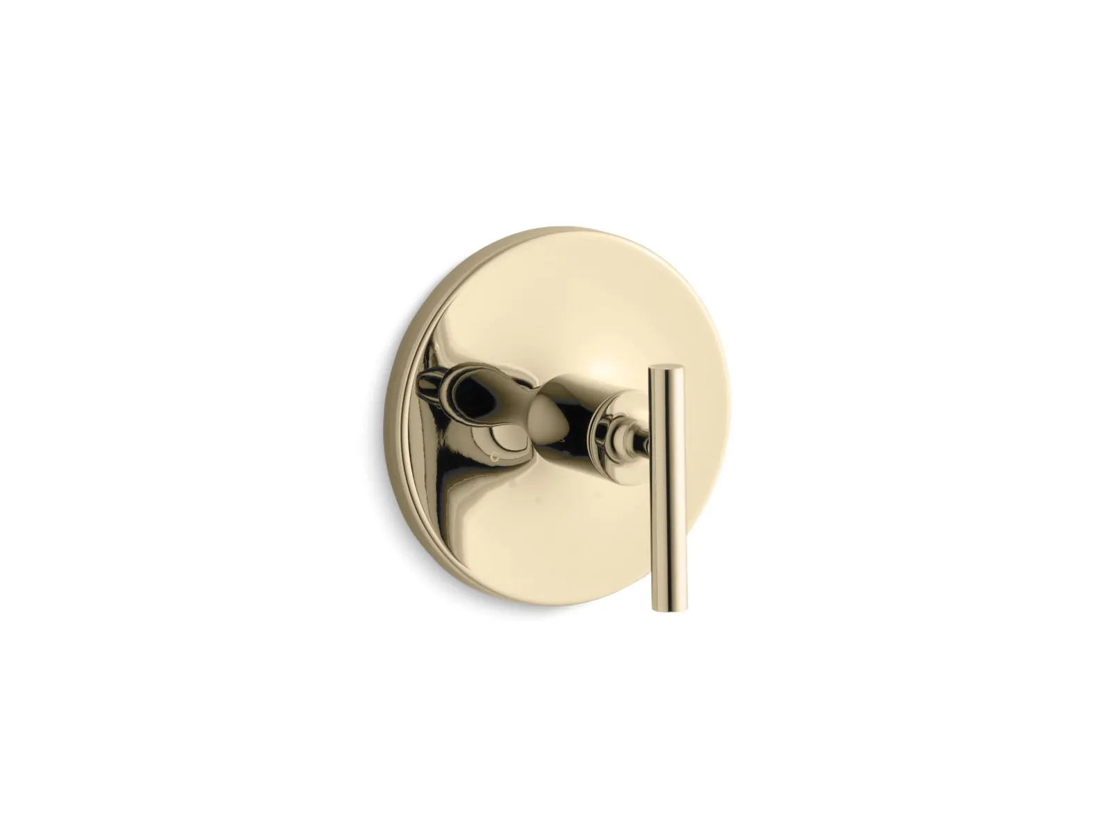KOHLER K-T14488-4 Purist MasterShower temperature control valve trim with lever handle