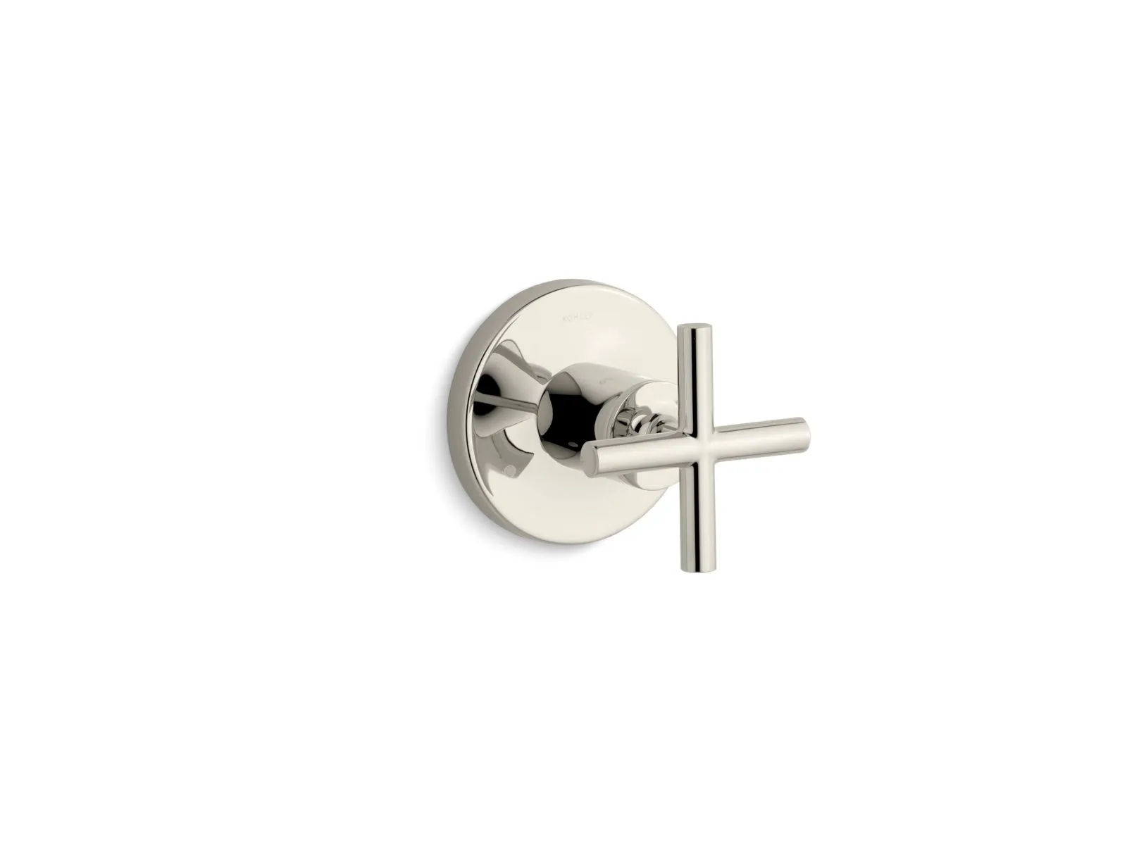 KOHLER K-T14491-3 Purist MasterShower transfer valve trim with cross handle