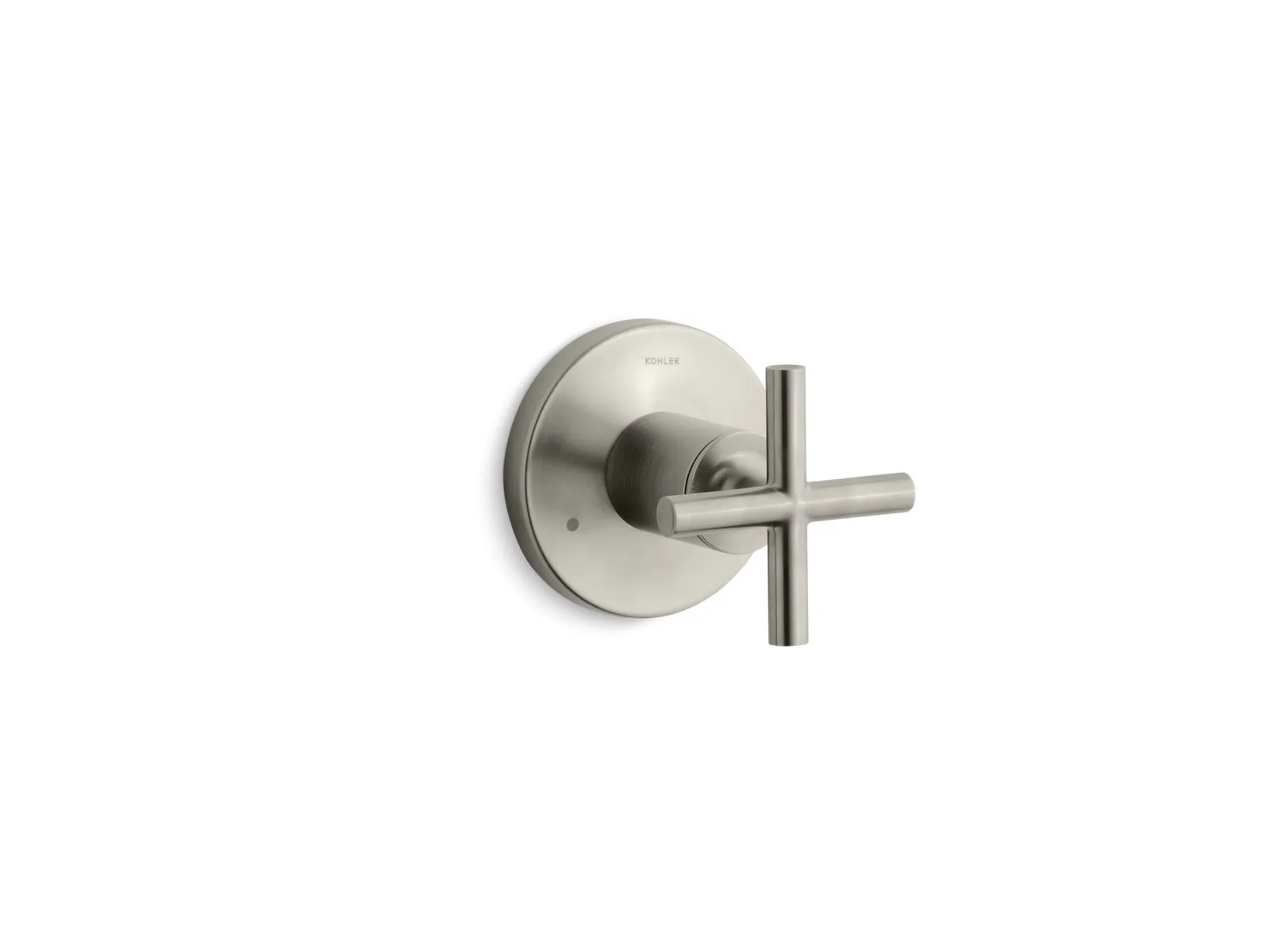 KOHLER K-T14491-3 Purist MasterShower transfer valve trim with cross handle