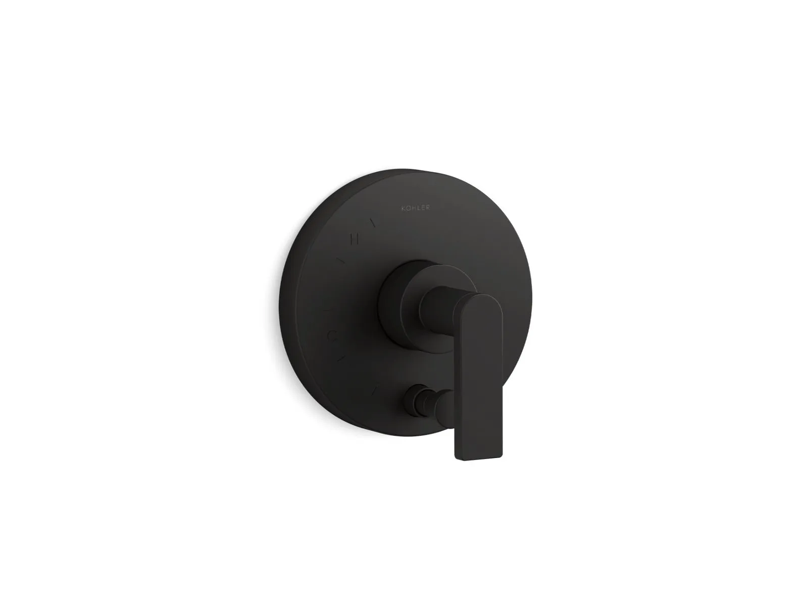 KOHLER K-T73117-4 Composed Rite-Temp valve trim with push-button diverter and lever handle