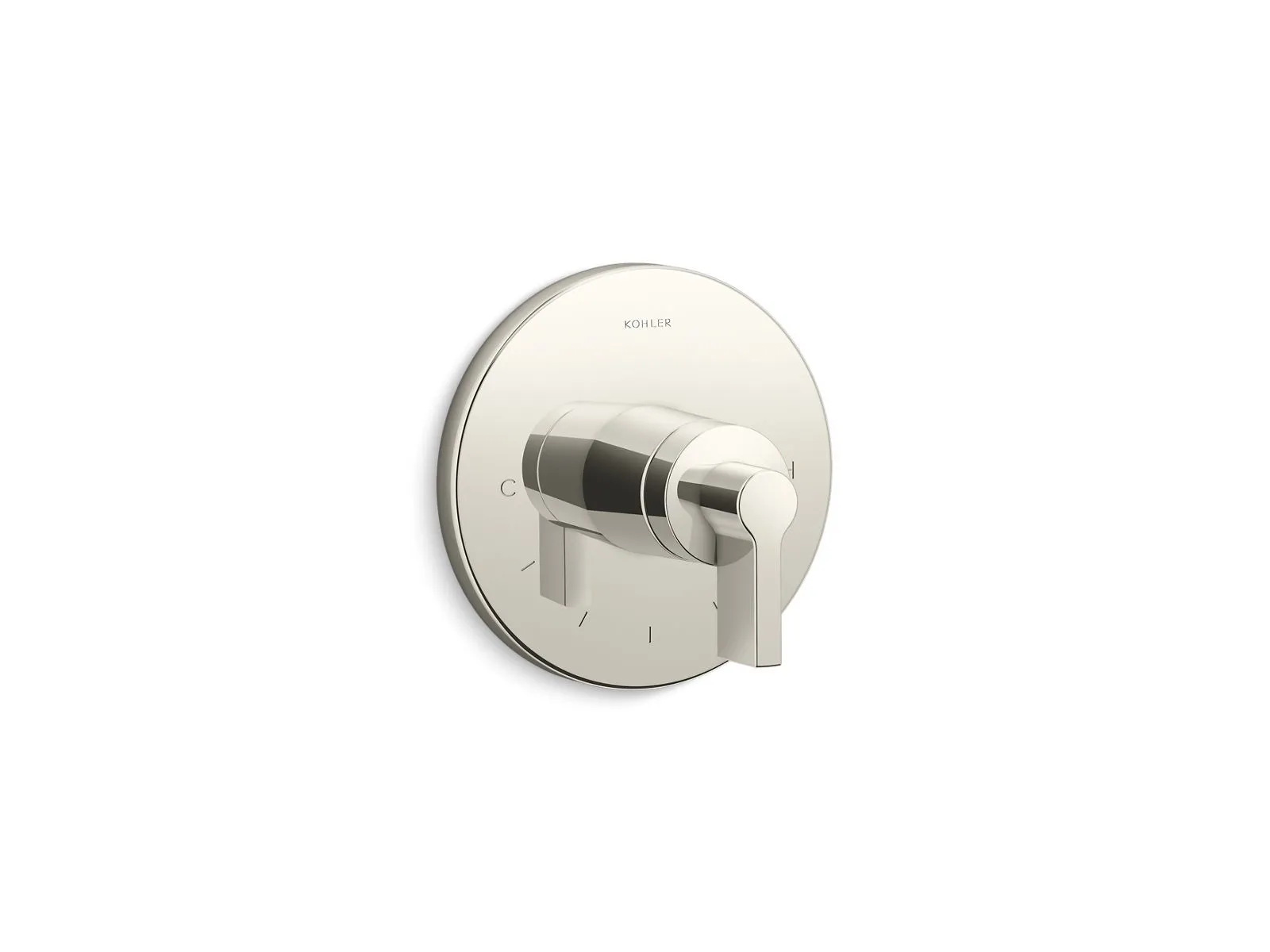 KOHLER K-T78027-4 Components MasterShower temperature control valve trim with Lever handle