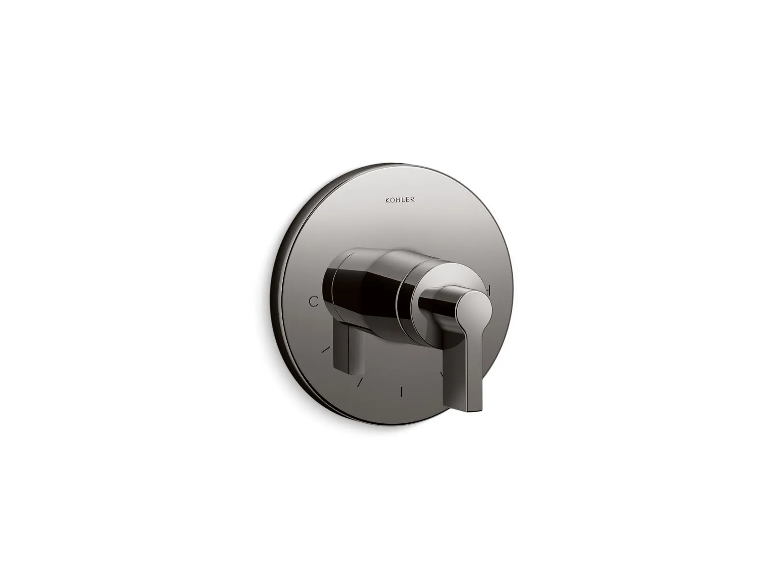 KOHLER K-T78027-4 Components MasterShower temperature control valve trim with Lever handle