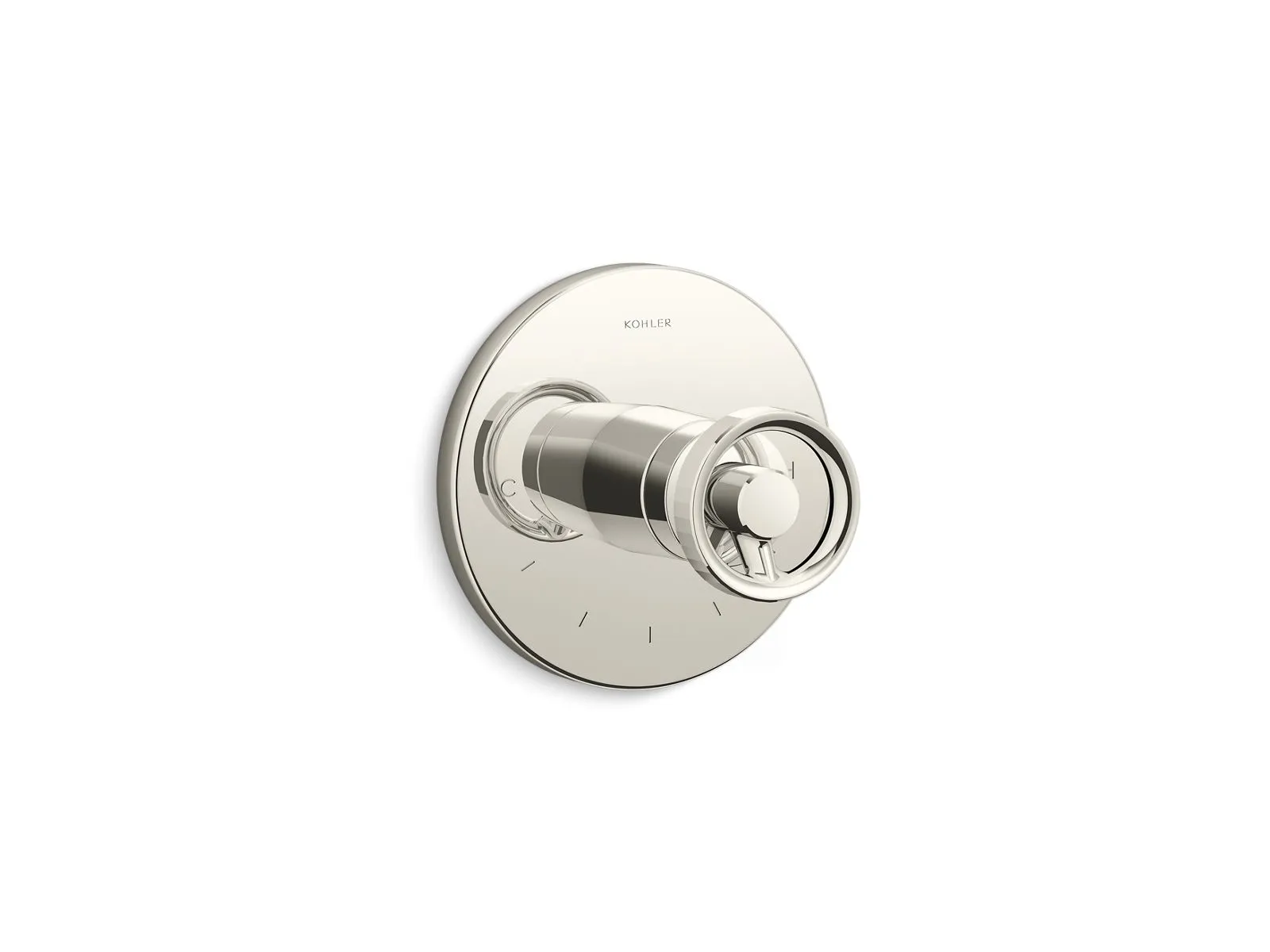 KOHLER K-T78027-9 Components MasterShower temperature control valve trim with Industrial handle
