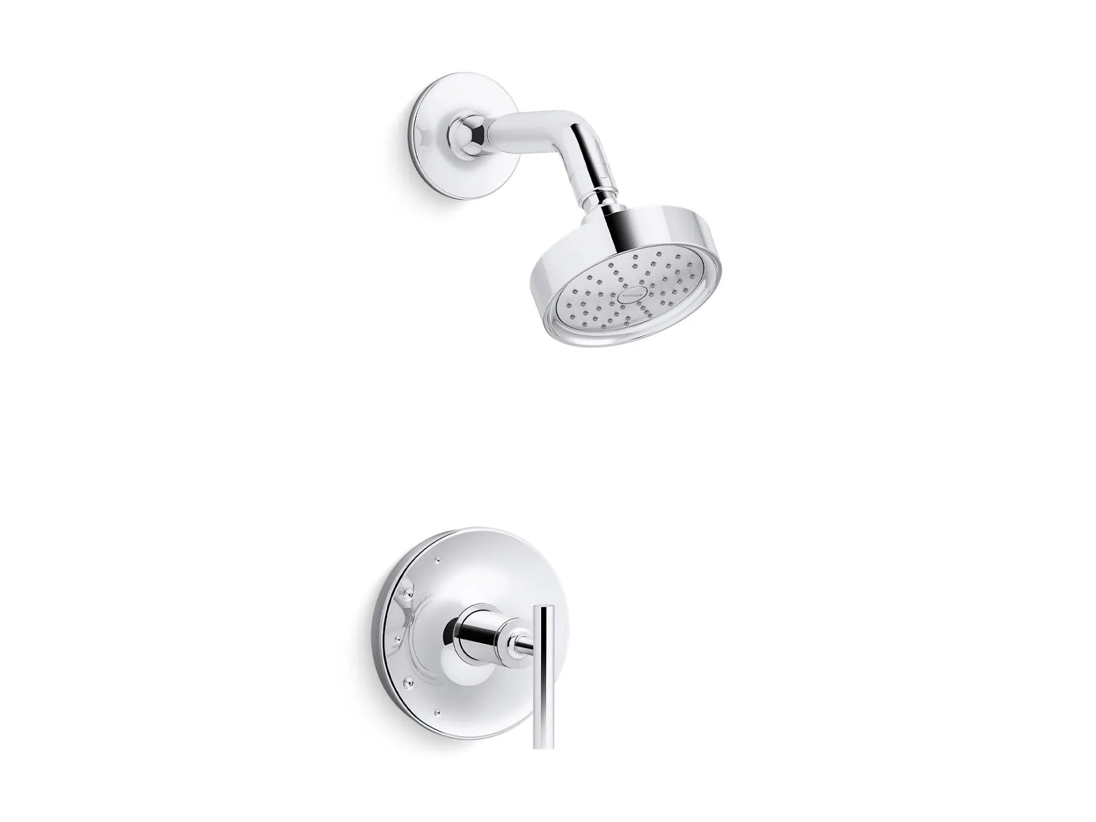 KOHLER K-TS14422-4G Purist Rite-Temp shower trim kit with lever handle, 1.75 gpm