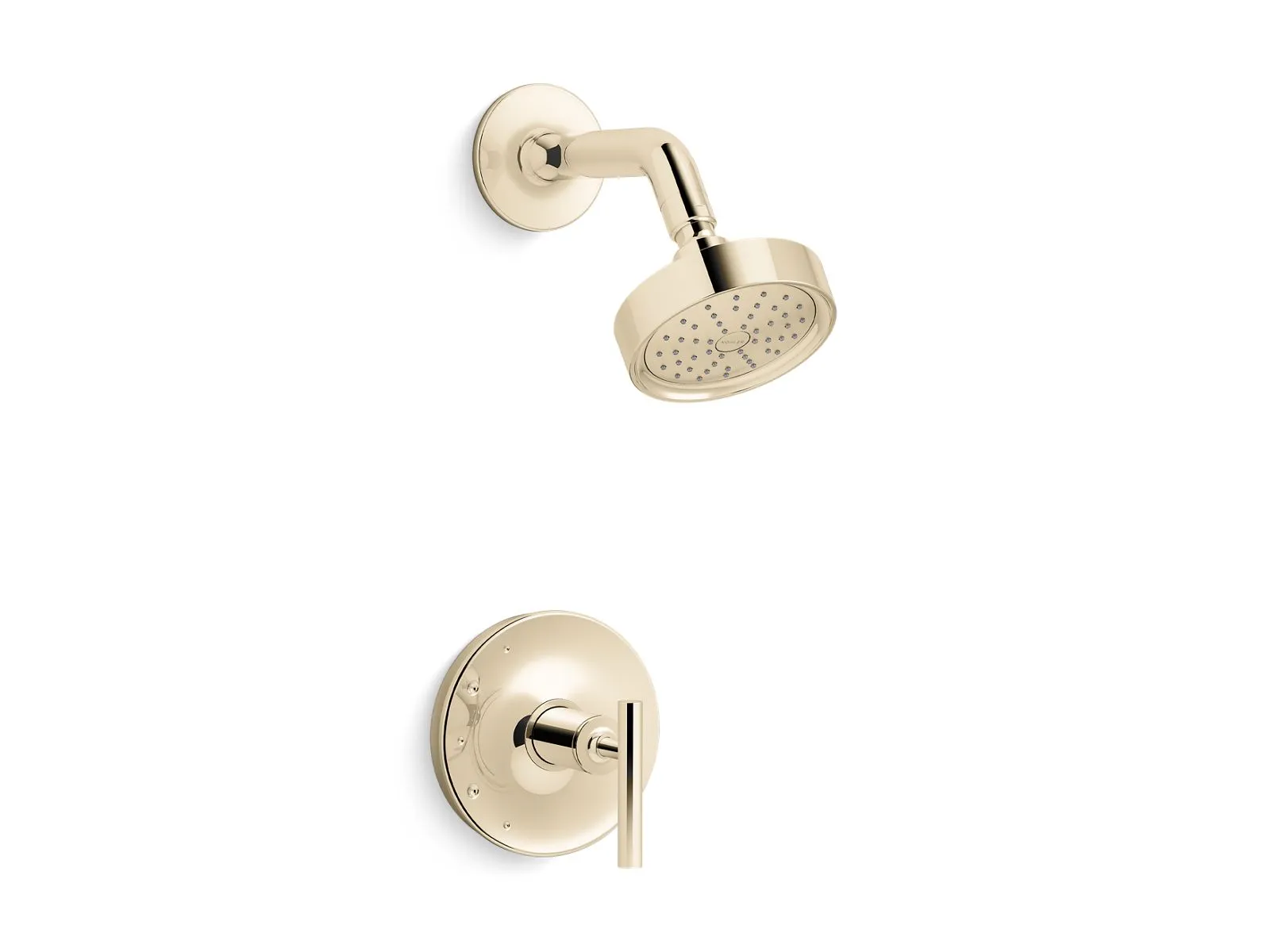 KOHLER K-TS14422-4G Purist Rite-Temp shower trim kit with lever handle, 1.75 gpm