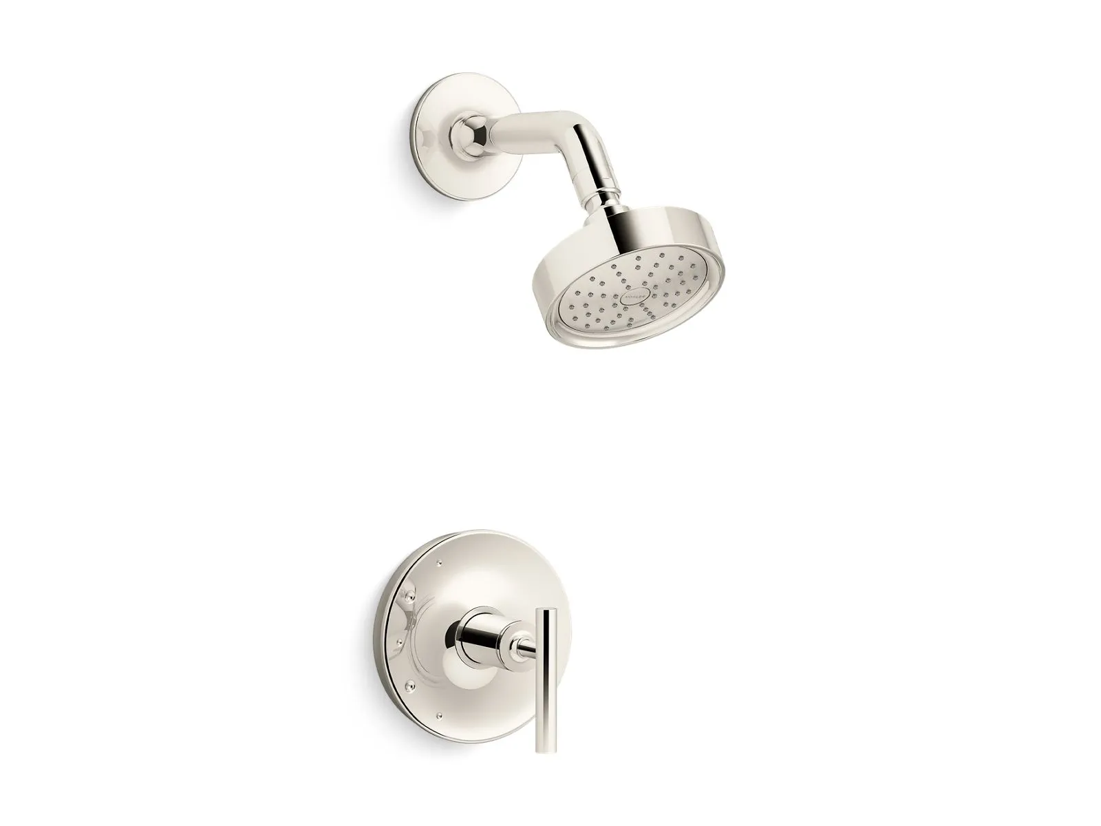KOHLER K-TS14422-4G Purist Rite-Temp shower trim kit with lever handle, 1.75 gpm