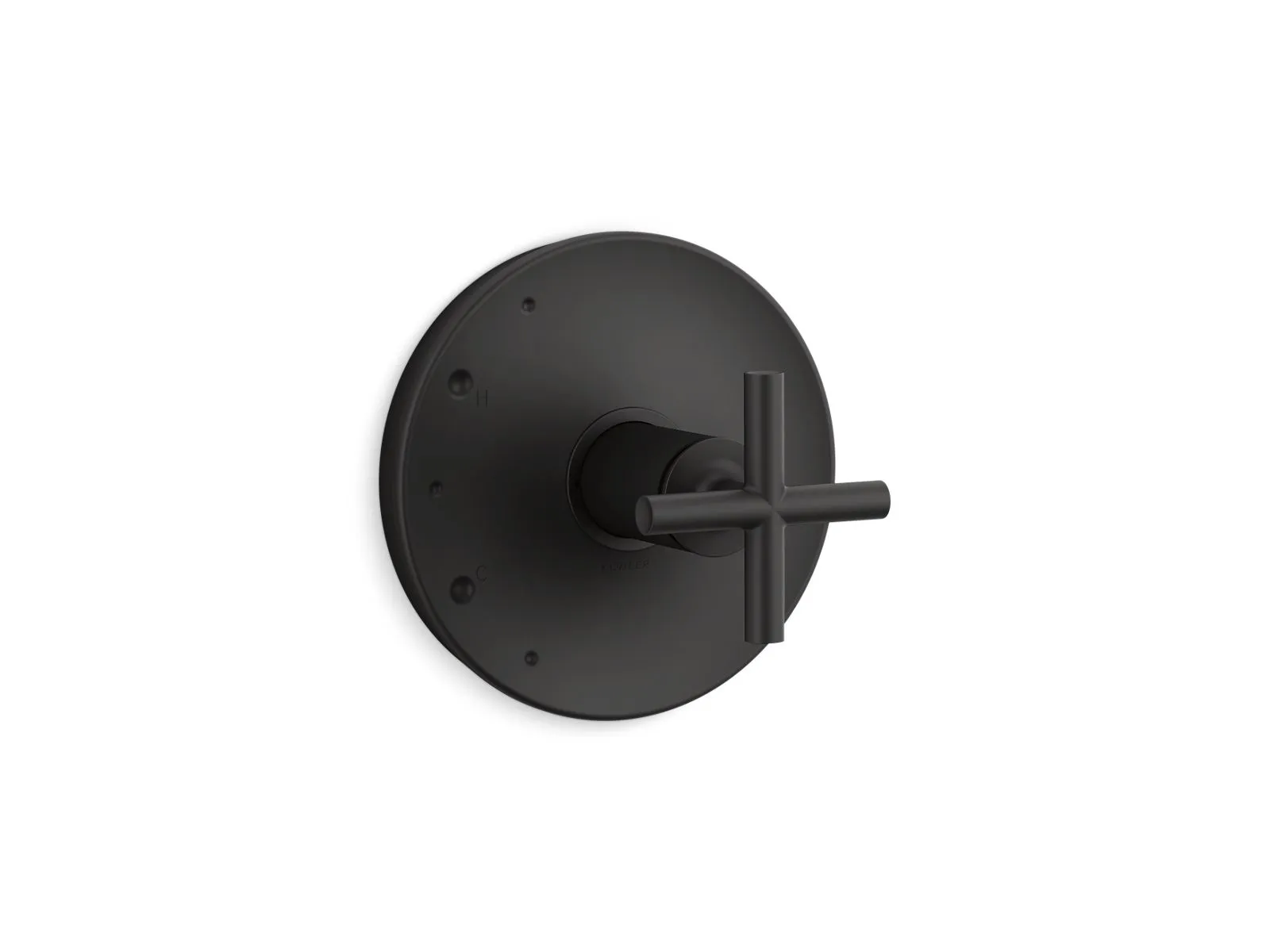 KOHLER K-TS14423-3 Purist Rite-Temp valve trim with cross handle