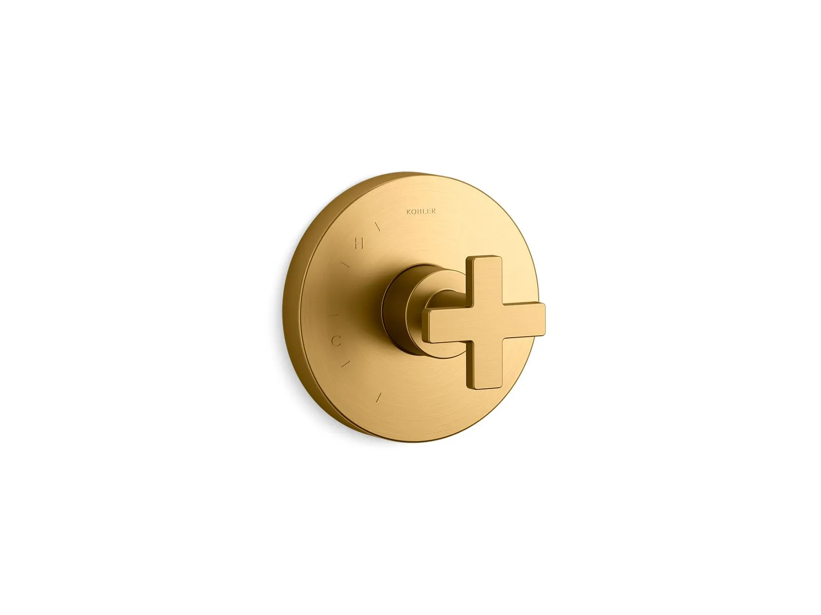 KOHLER K-TS73115-3 Composed Rite-Temp valve trim with cross handle