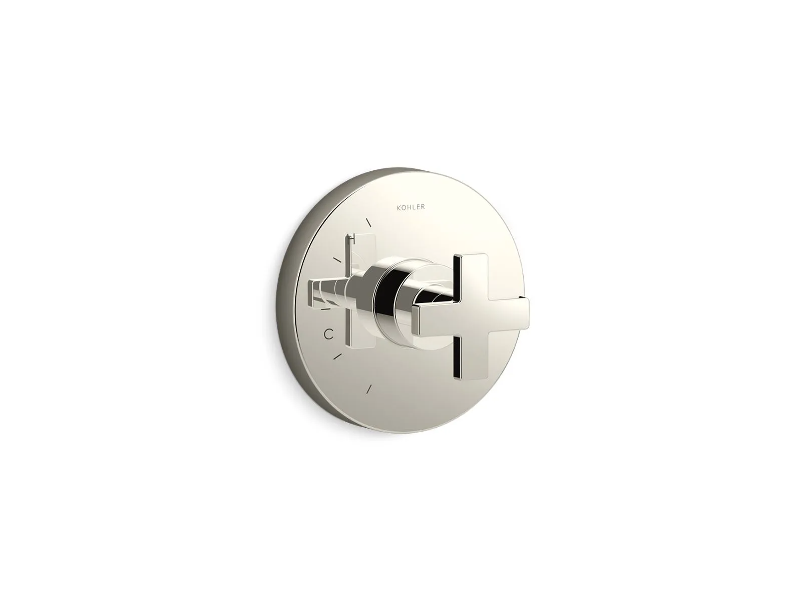 KOHLER K-TS73115-3 Composed Rite-Temp valve trim with cross handle
