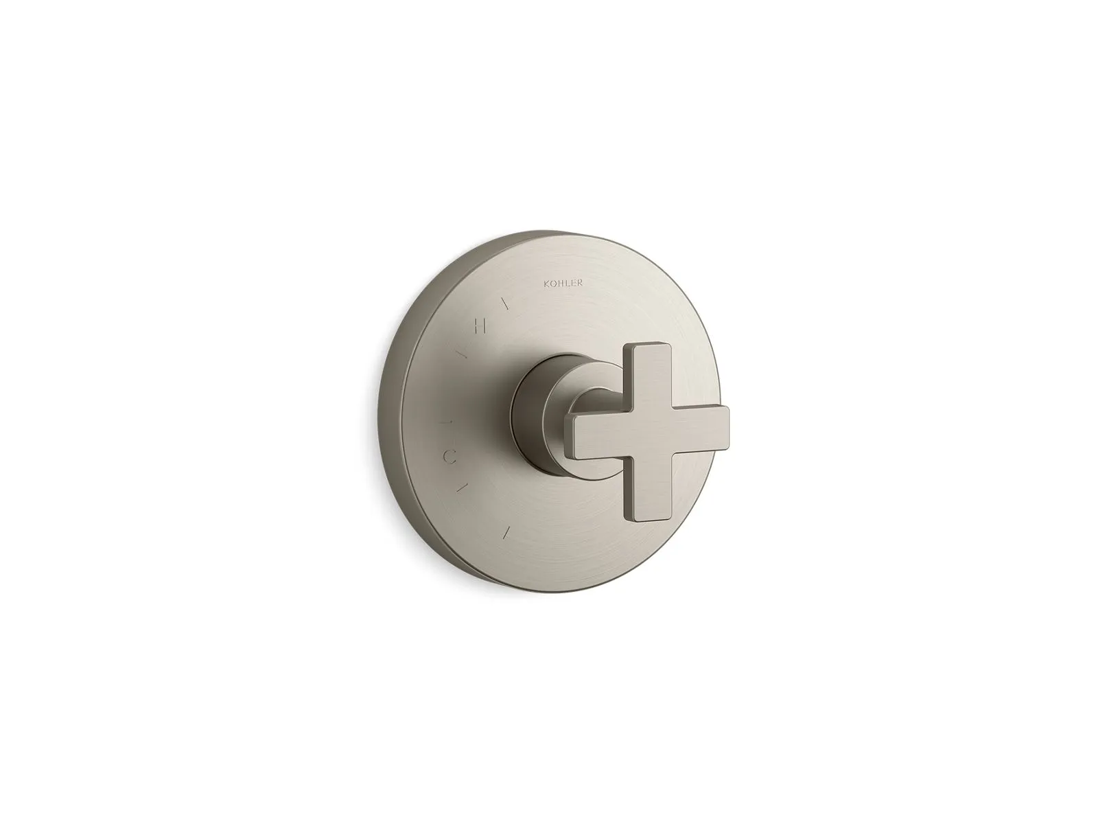 KOHLER K-TS73115-3 Composed Rite-Temp valve trim with cross handle