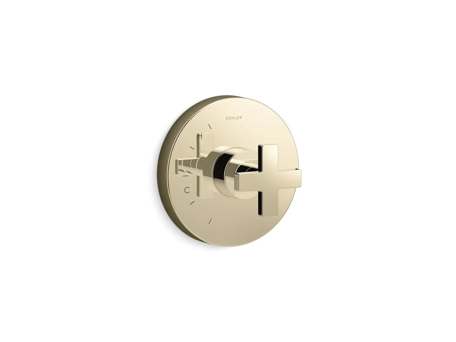 KOHLER K-TS73115-3 Composed Rite-Temp valve trim with cross handle