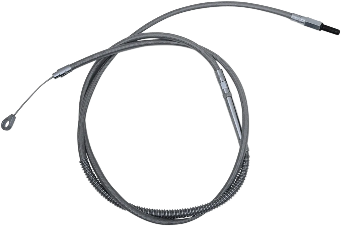LA Choppers LA-8152C16 Clutch Line - Stainless Braided