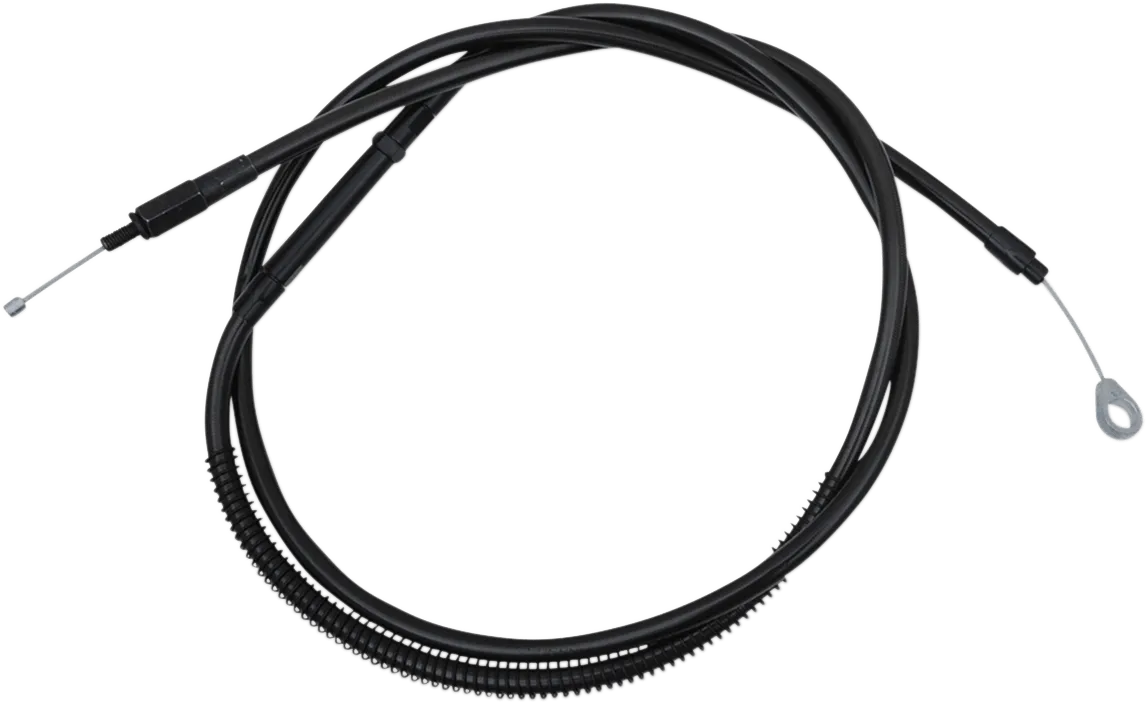 LA Choppers LA-8152C19M Clutch Line - Midnight Braided