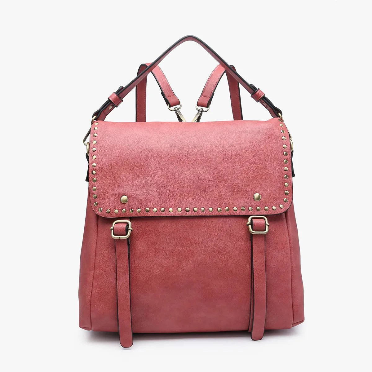 Latte Backpack w/ Studs