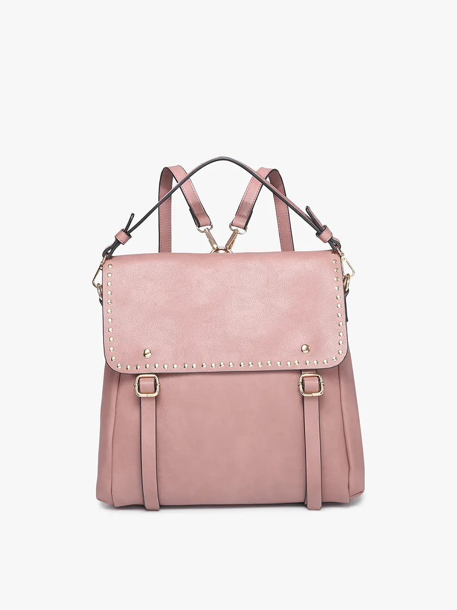 Latte Backpack w/ Studs