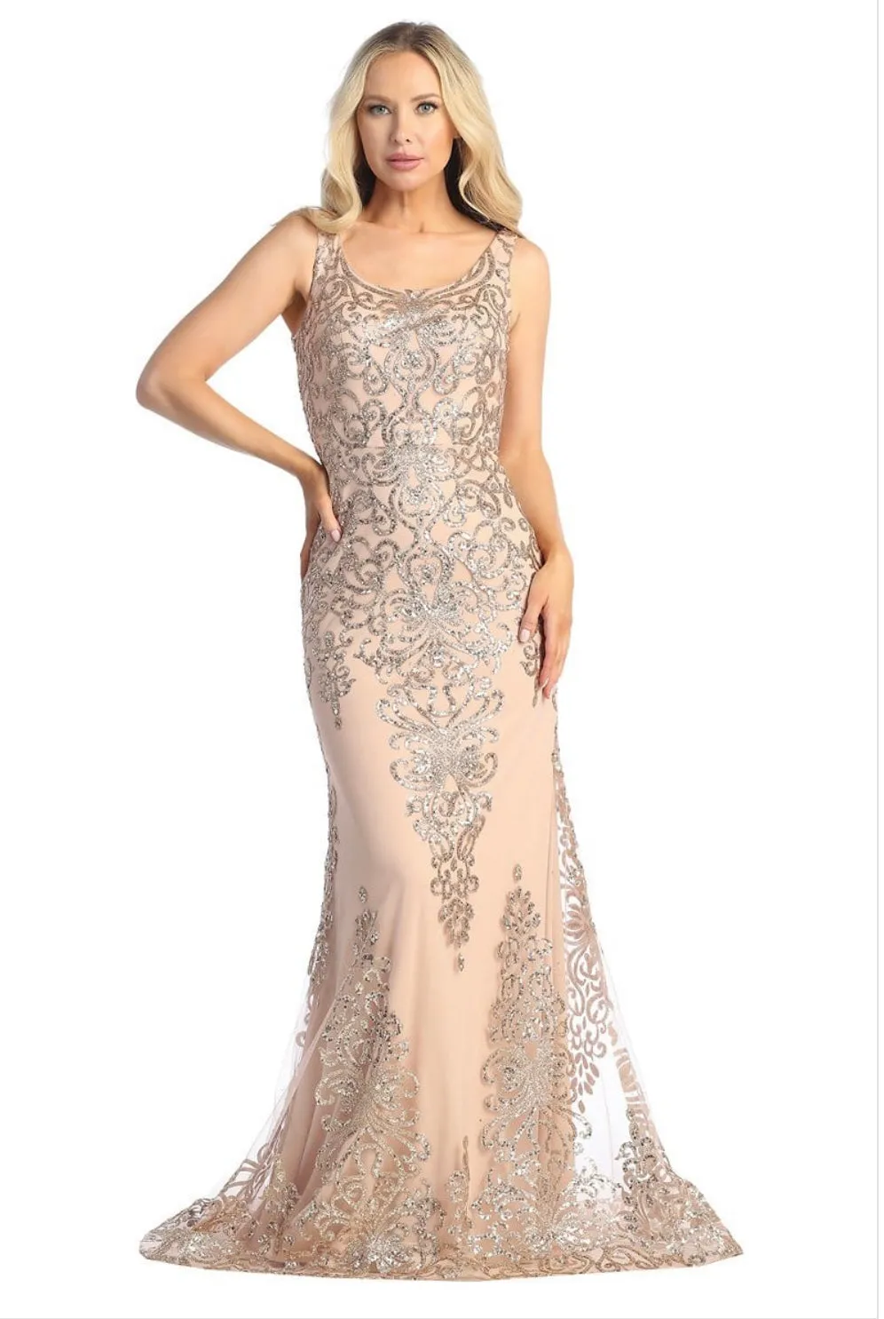 Let’s Evening Gown 7845