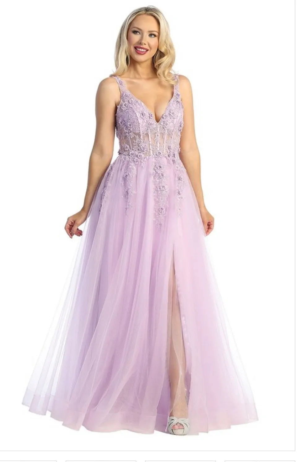 Let’s Evening Gowns 7728L