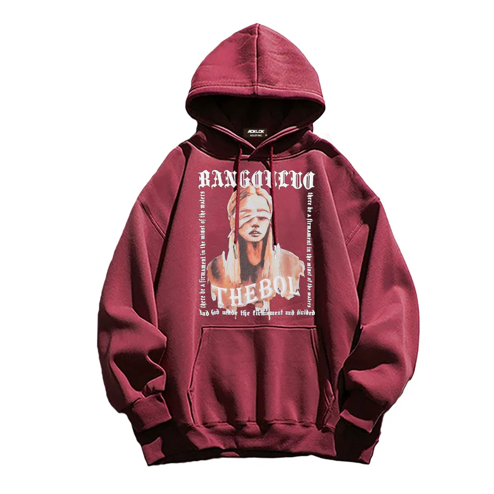 Light-seeking Girly Printed Hoodie