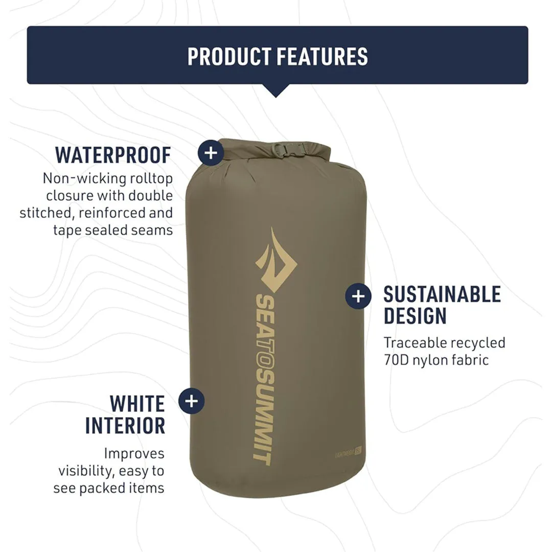 Lightweight Dry Bag 5 Litre - Burnt Olive