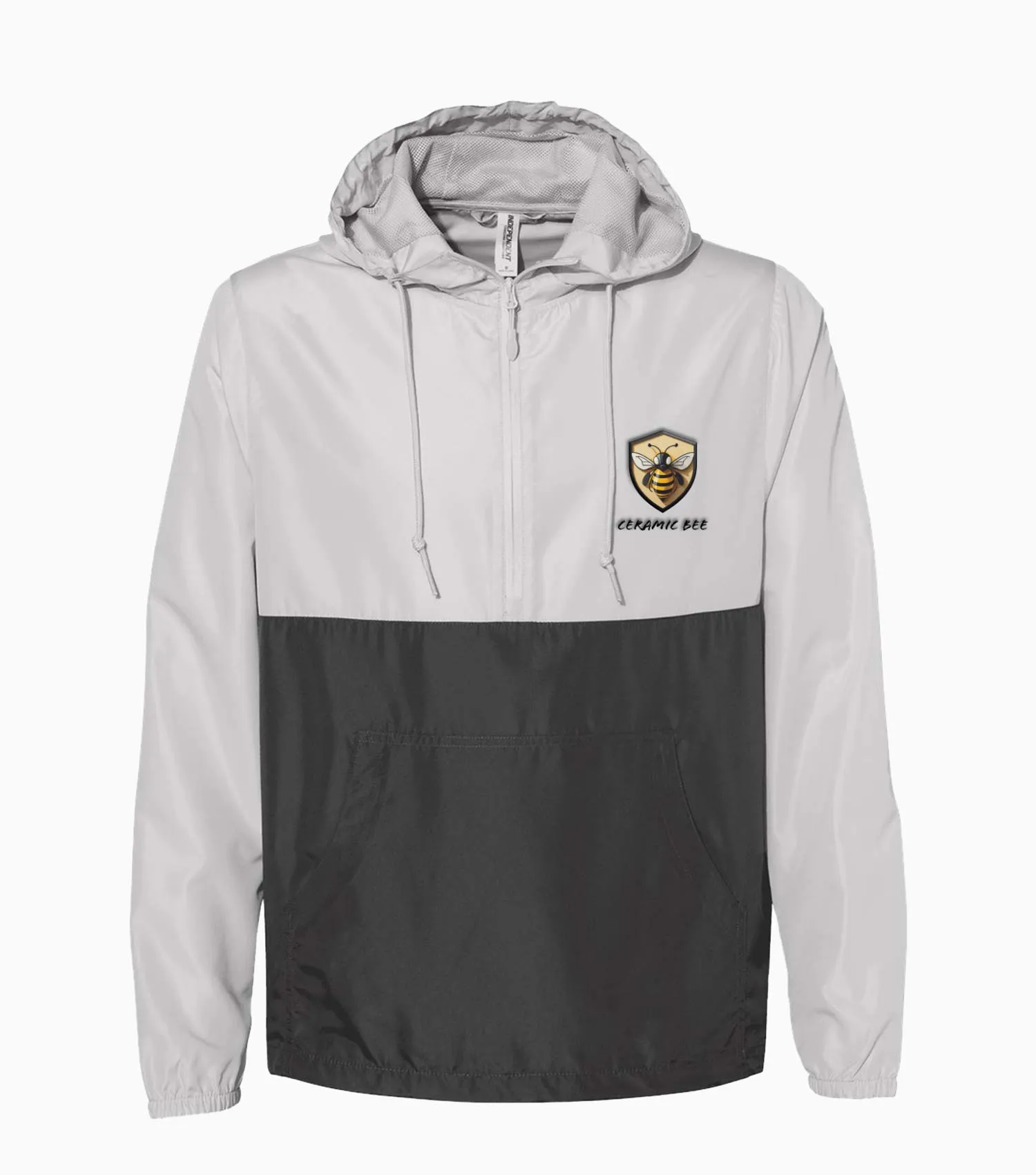 Lightweight Quarter-Zip Windbreaker Pullover Jacket