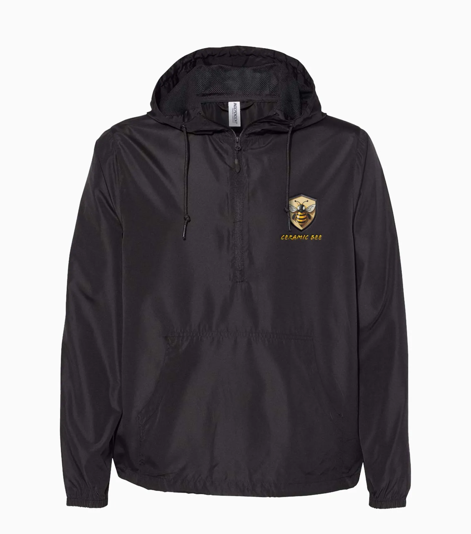Lightweight Quarter-Zip Windbreaker Pullover Jacket