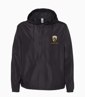 Lightweight Quarter-Zip Windbreaker Pullover Jacket