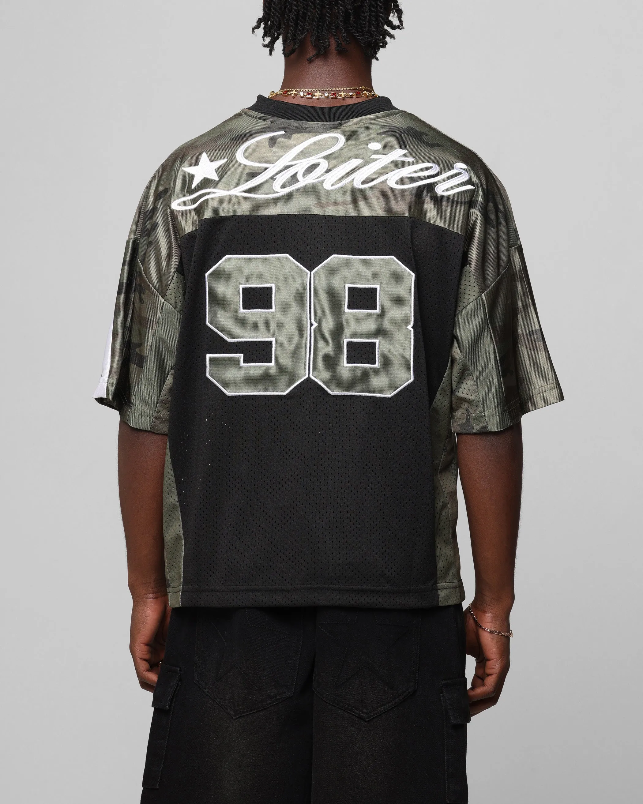 Loiter End Zone Jersey Black/Camo