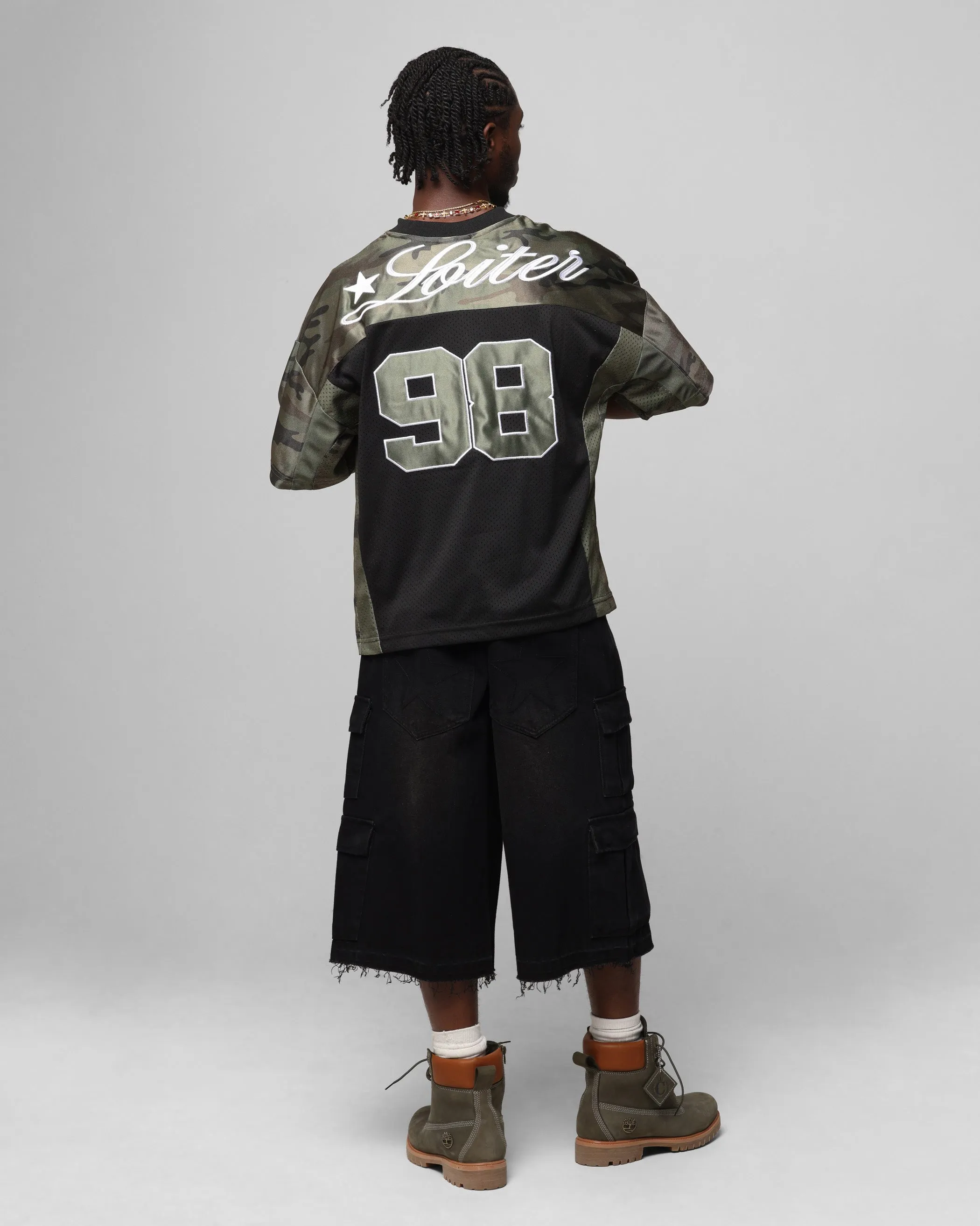 Loiter End Zone Jersey Black/Camo