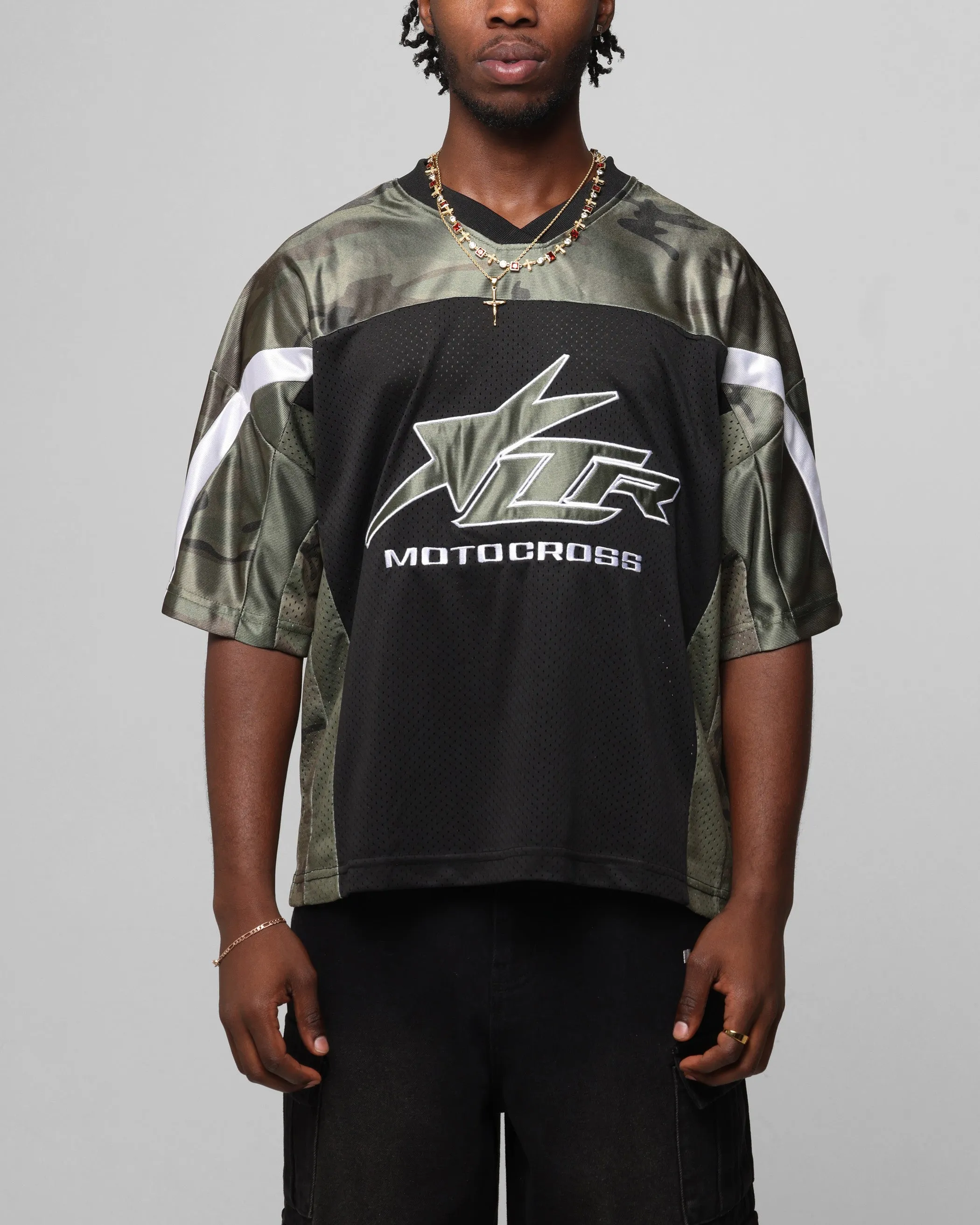 Loiter End Zone Jersey Black/Camo