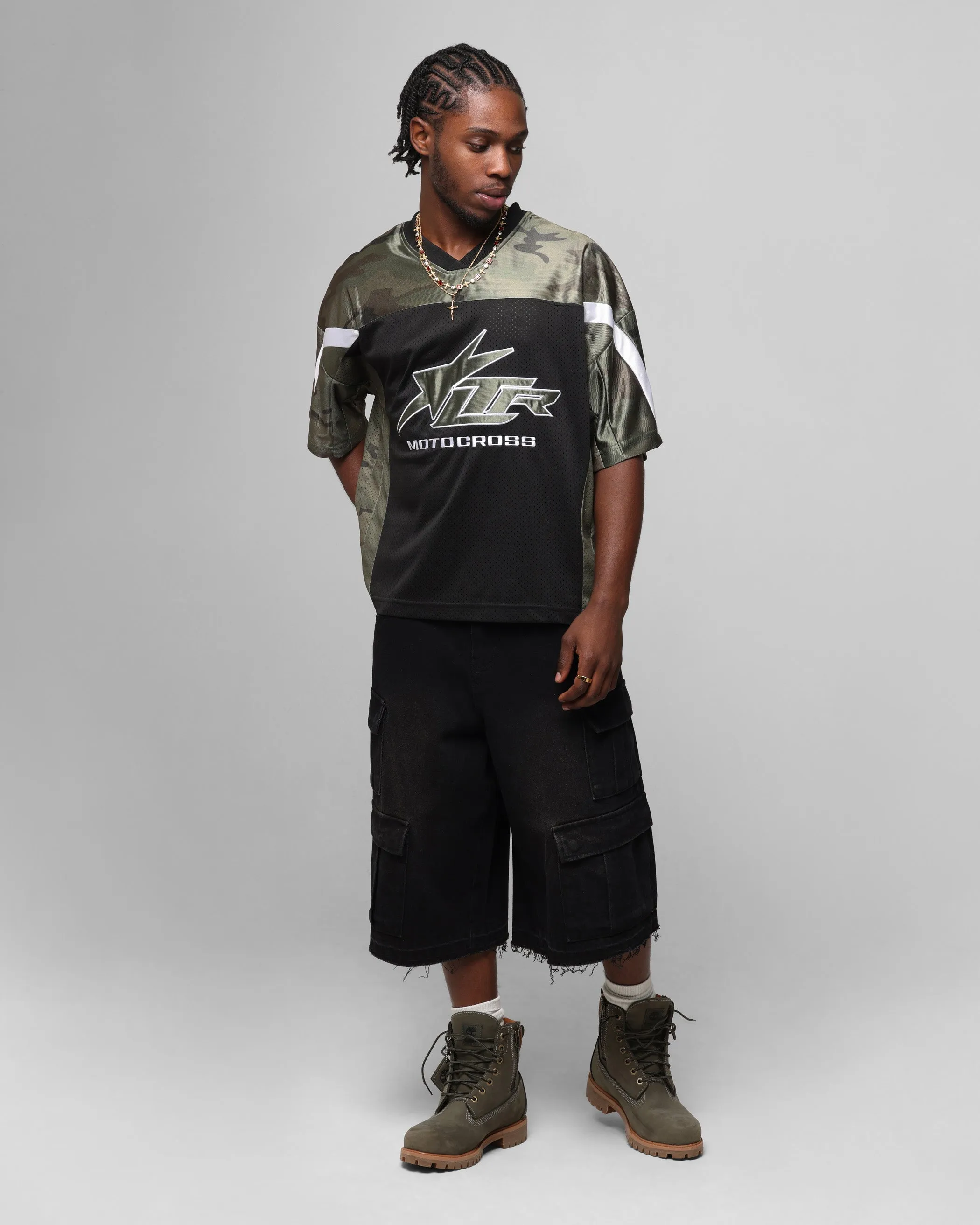 Loiter End Zone Jersey Black/Camo