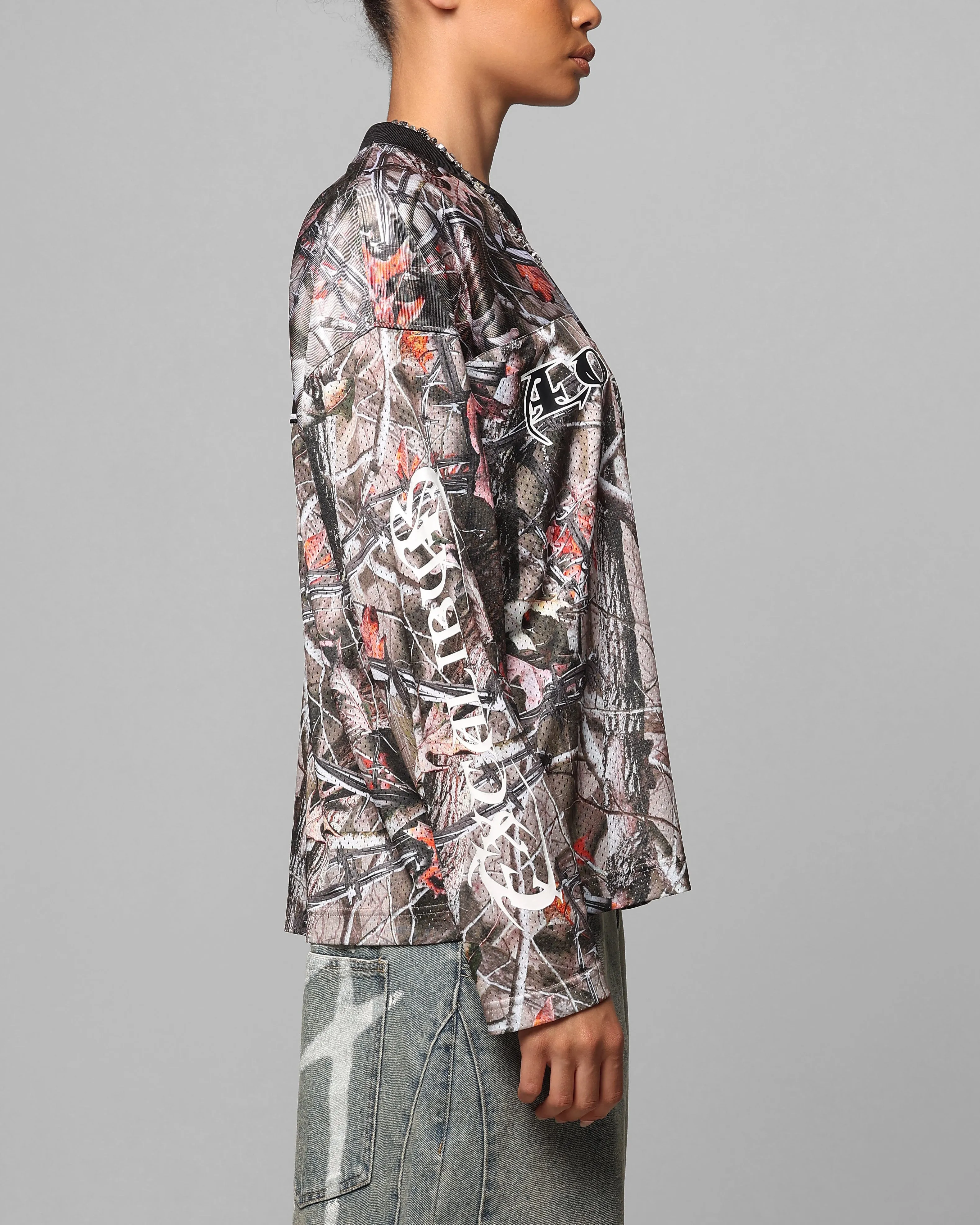 Loiter Long Sleeve Training Jersey Real Treet Camo