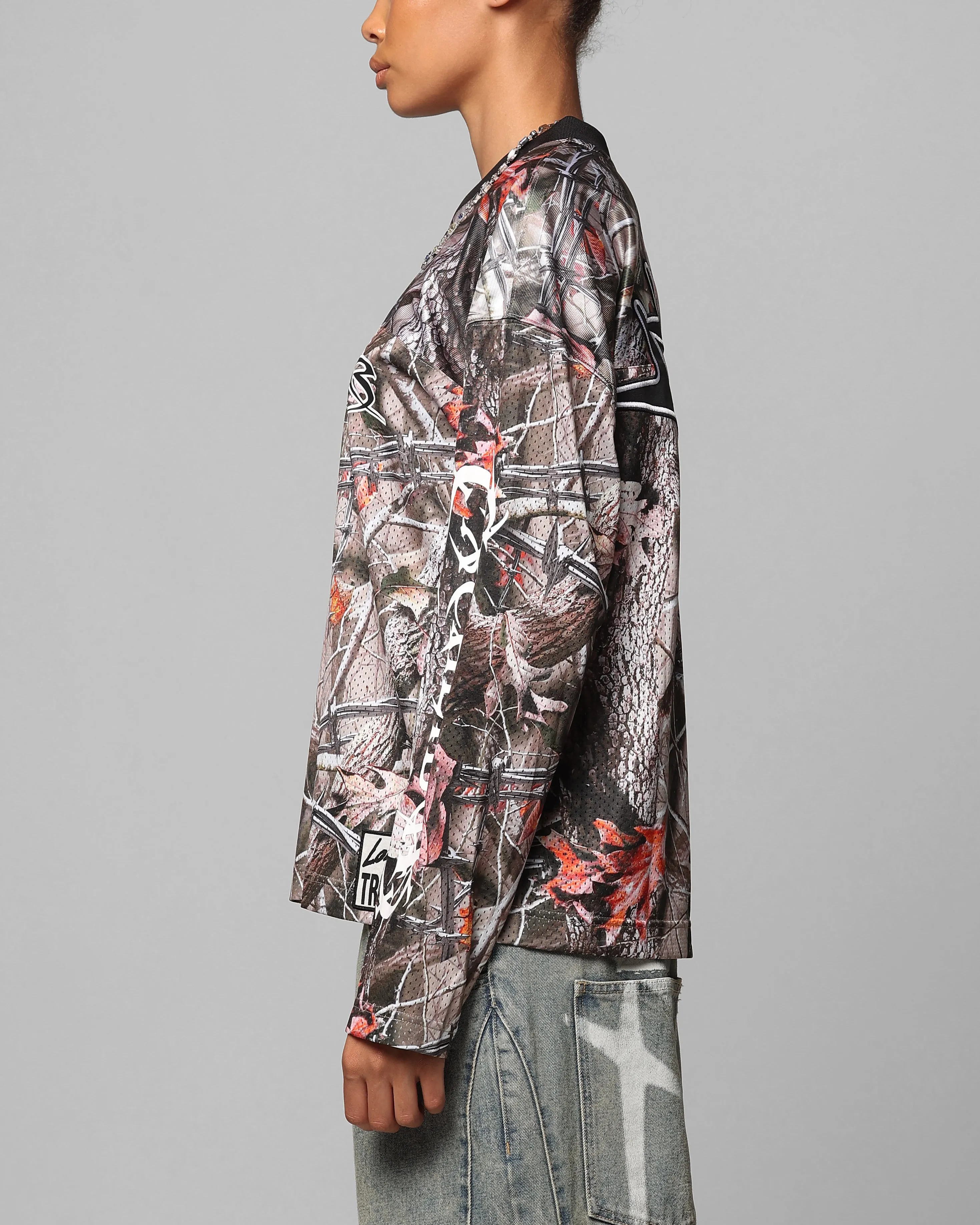 Loiter Long Sleeve Training Jersey Real Treet Camo