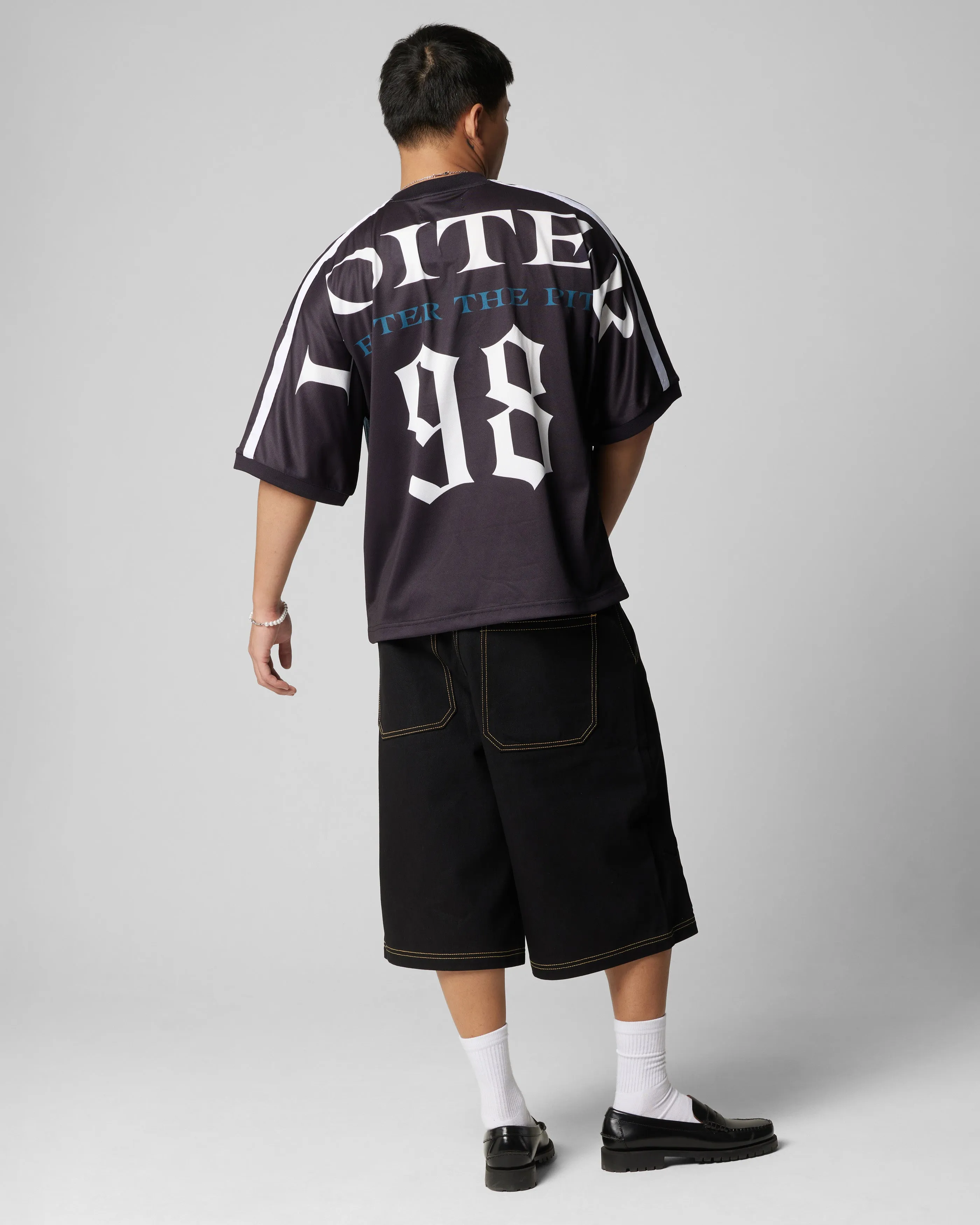 Loiter Ribcage Sports T-Shirt Black