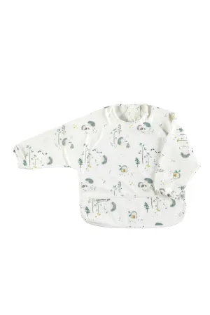 Long Sleeve Bib - Hedgehogs