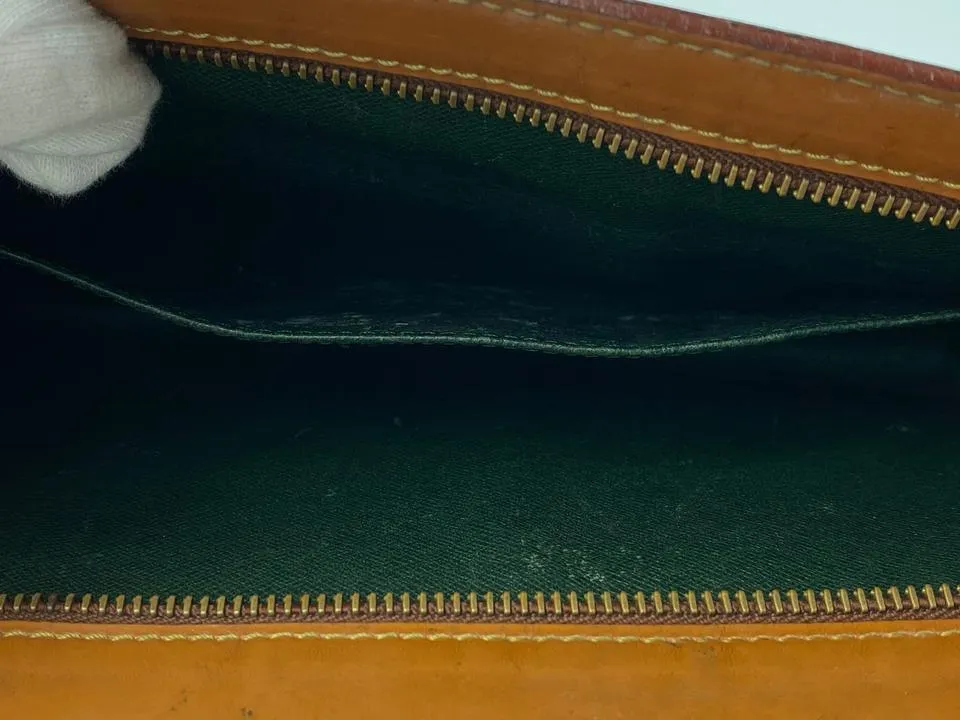 Louis Vuitton Brown Epi Leather Pochette Homme Envelope Clutch 7LV910