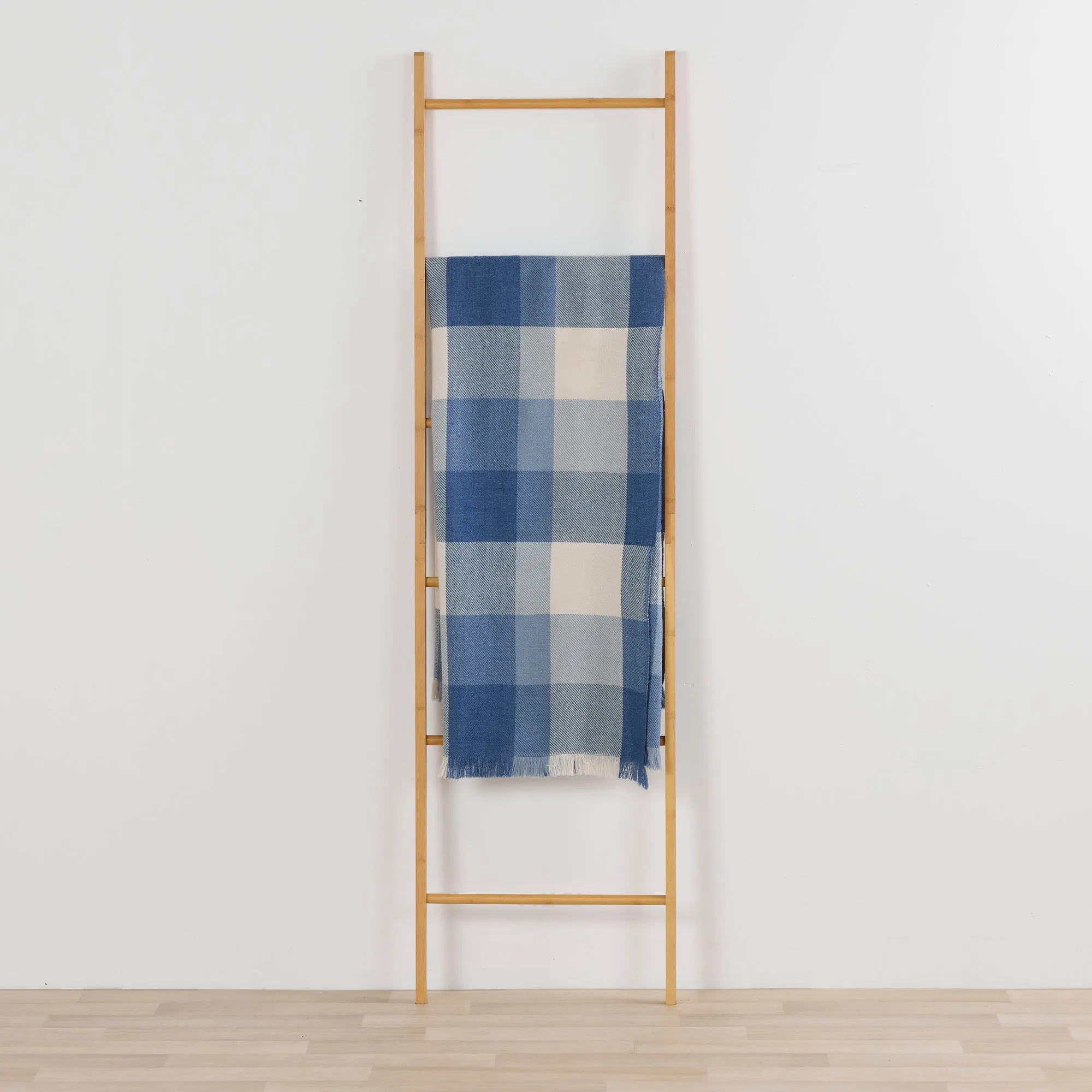 Mack Check Throw - Blue/White