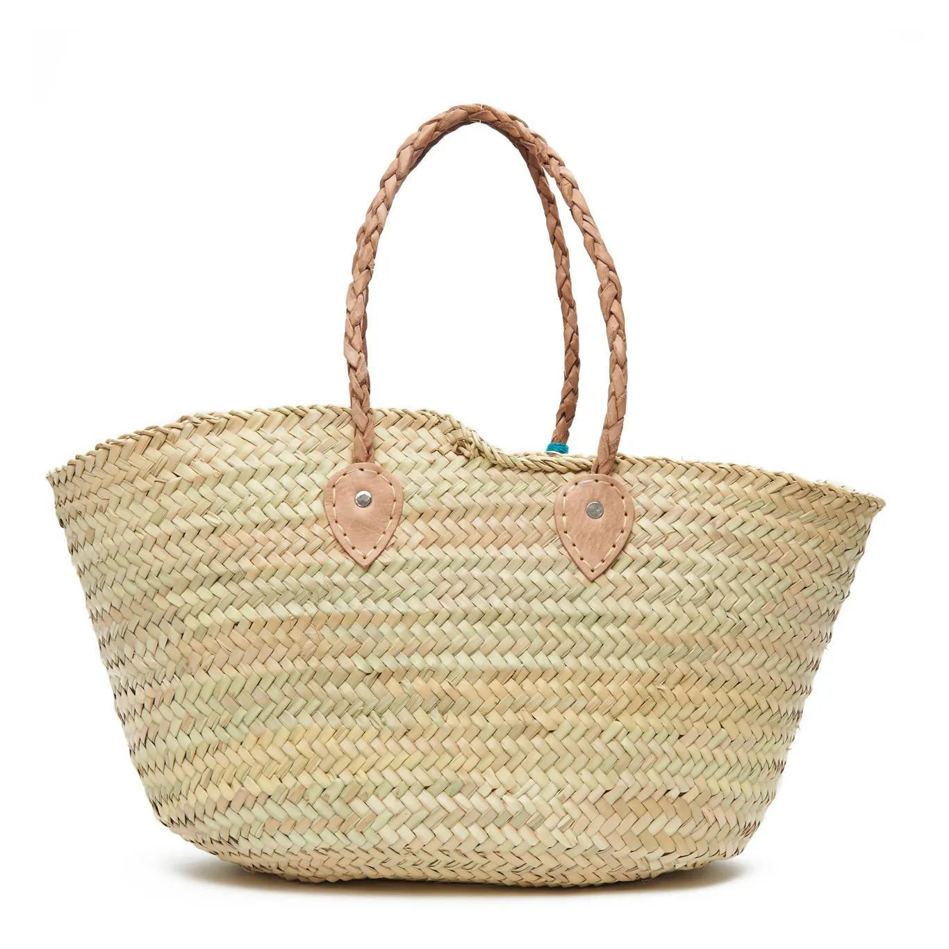 Madame à La Plage Embroidered Basket