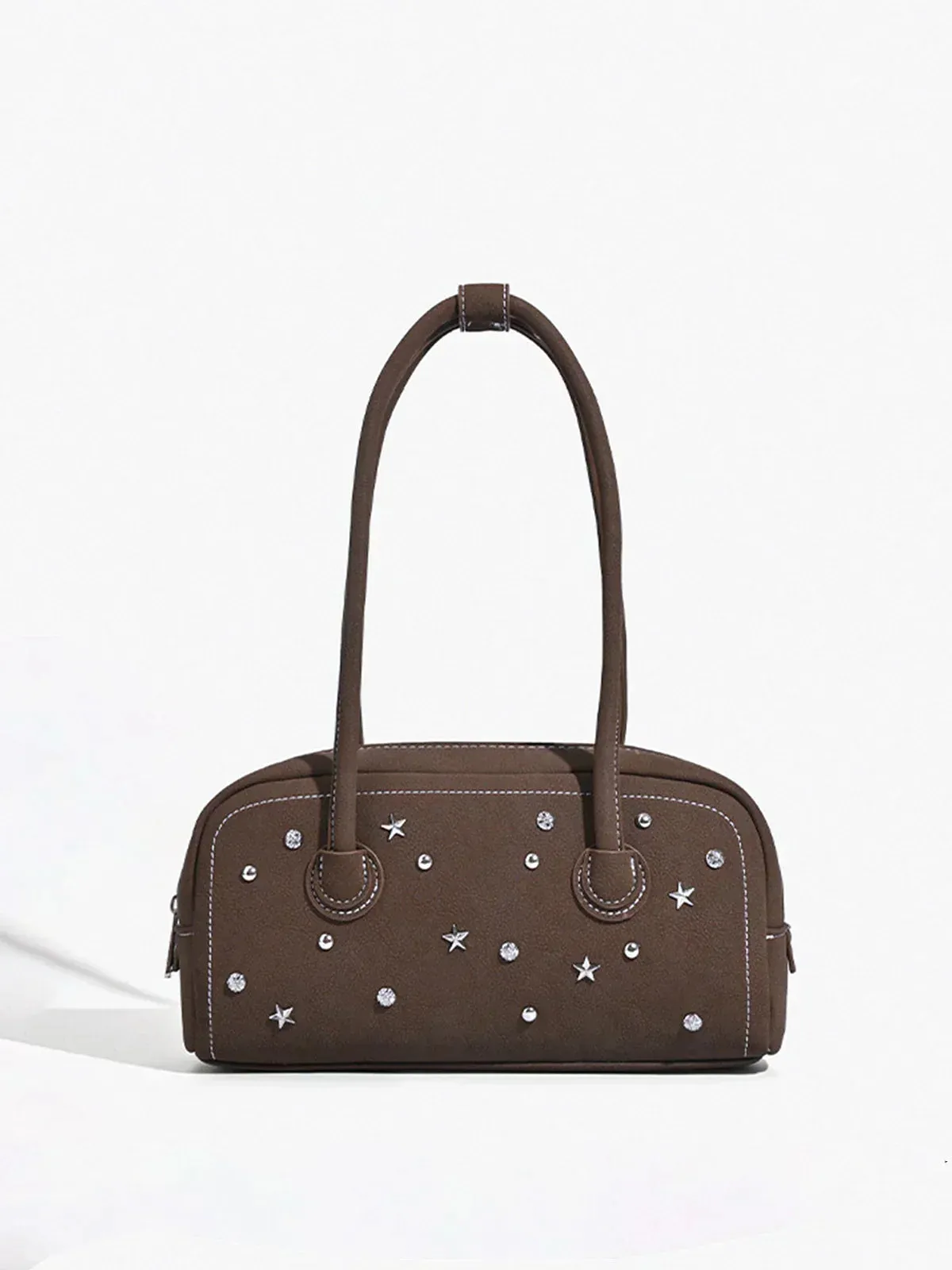 Made Mistake Rhinestone Handle Bag
